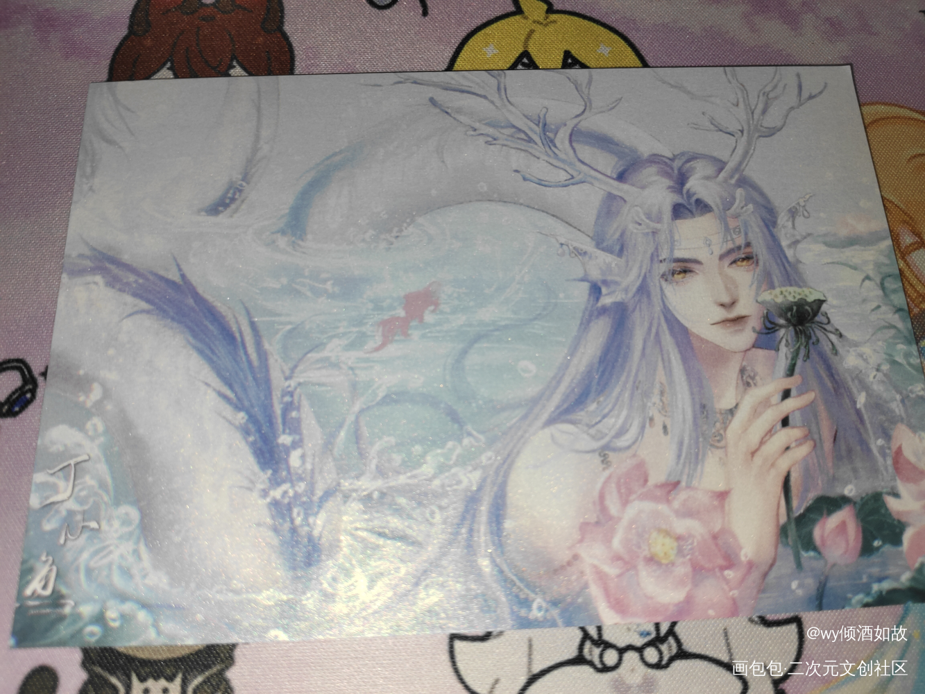 美丽！_魔道祖师授权返图绘画作品
