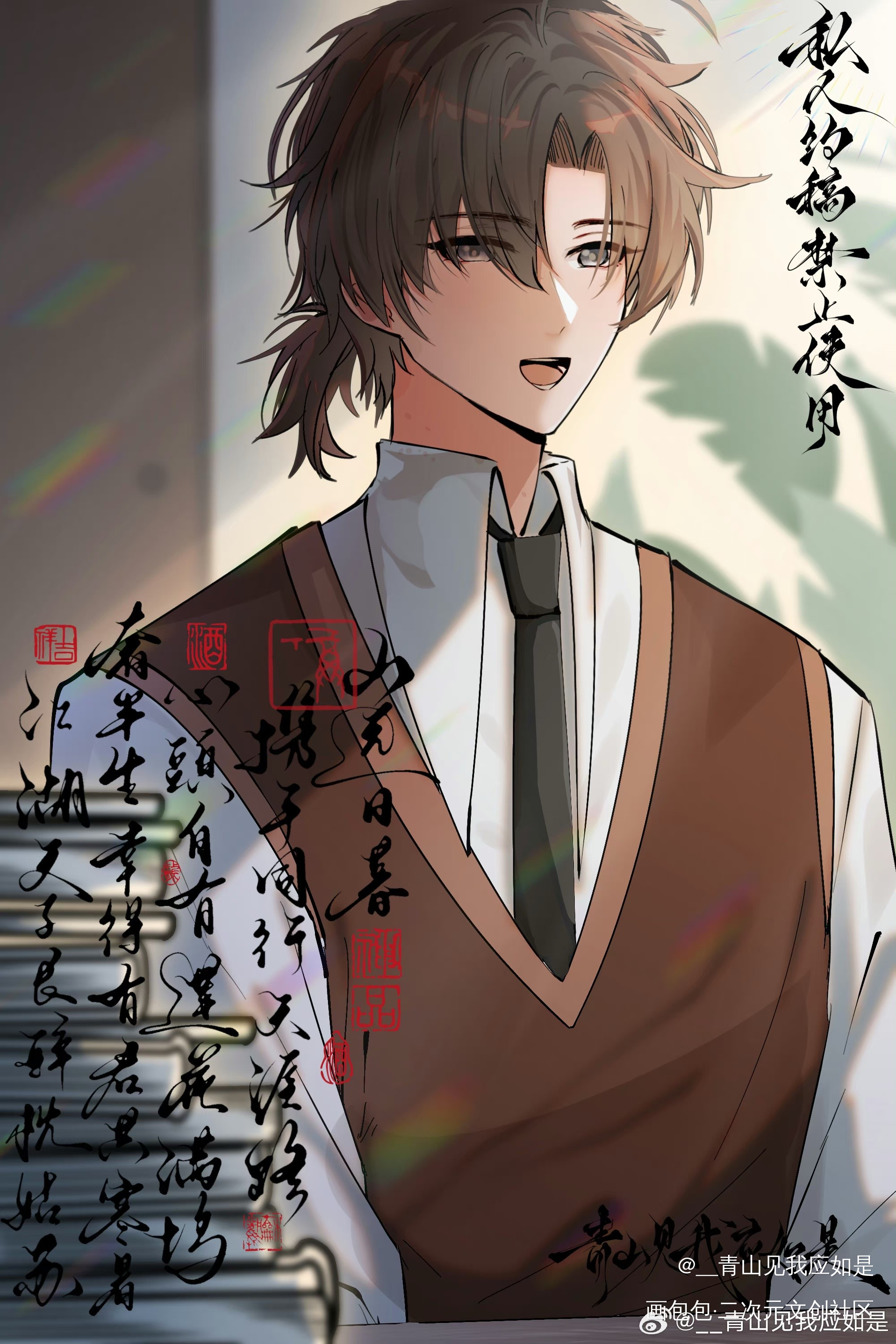 _魔道祖师忘羡绘画作品