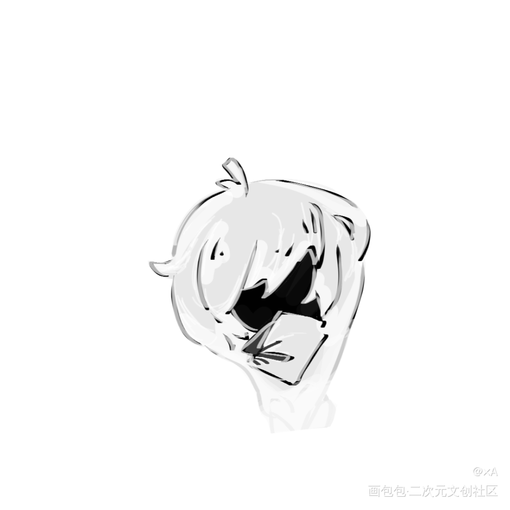 光遇书虫_光遇黑白简笔绘画作品