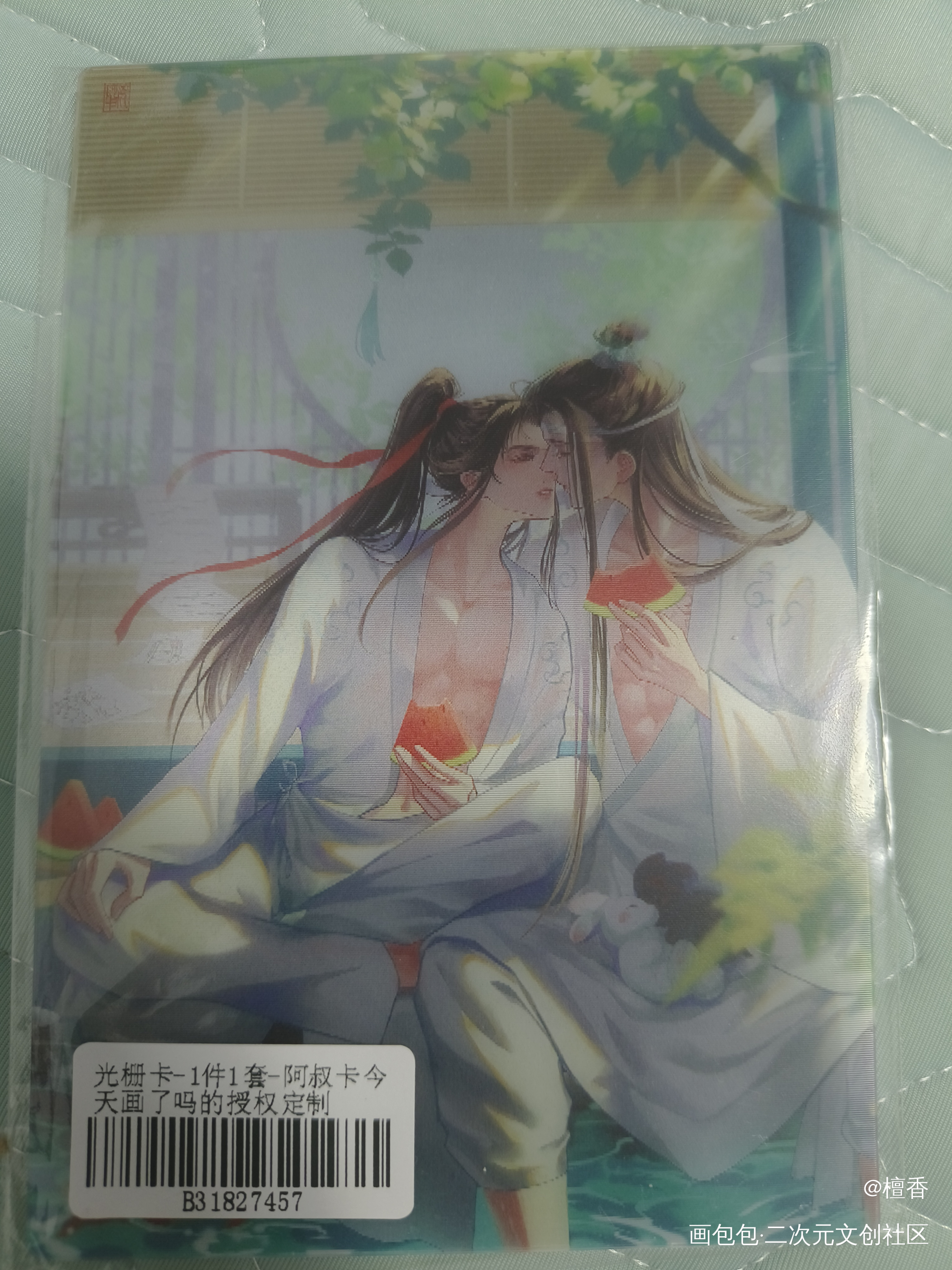 羁乌恋旧林，池鱼思故渊。_魔道祖师授权返图绘画作品
