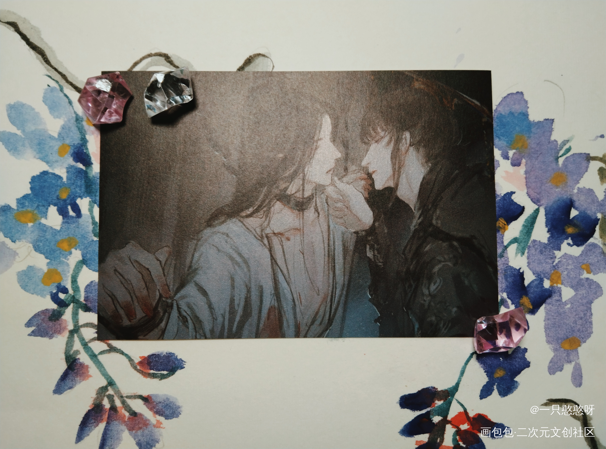 _二哈和他的白猫师尊授权返图墨燃·二哈和他的白猫师尊楚晚宁·二哈和他的白猫师尊绘画作品