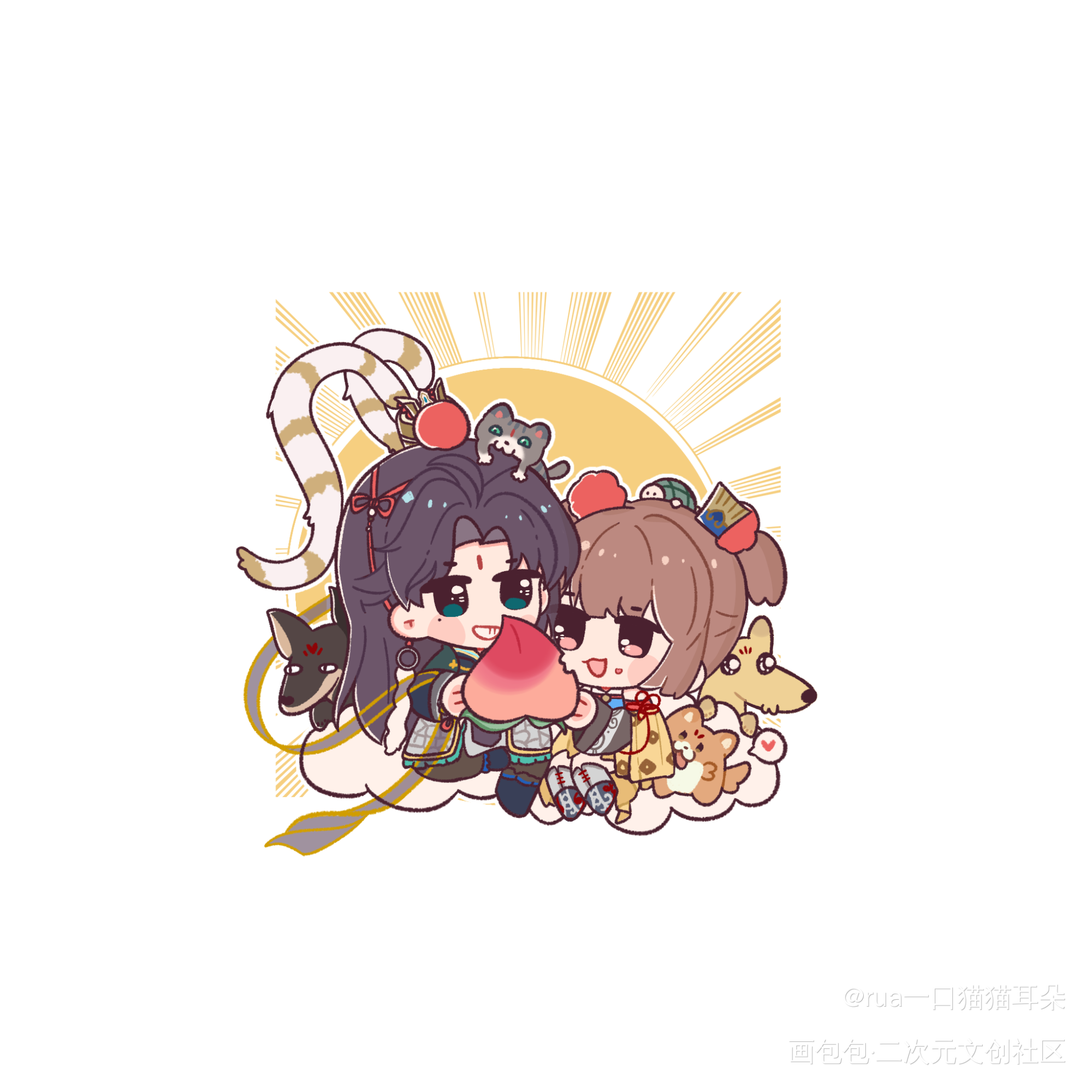 _光与夜之恋绘画作品
