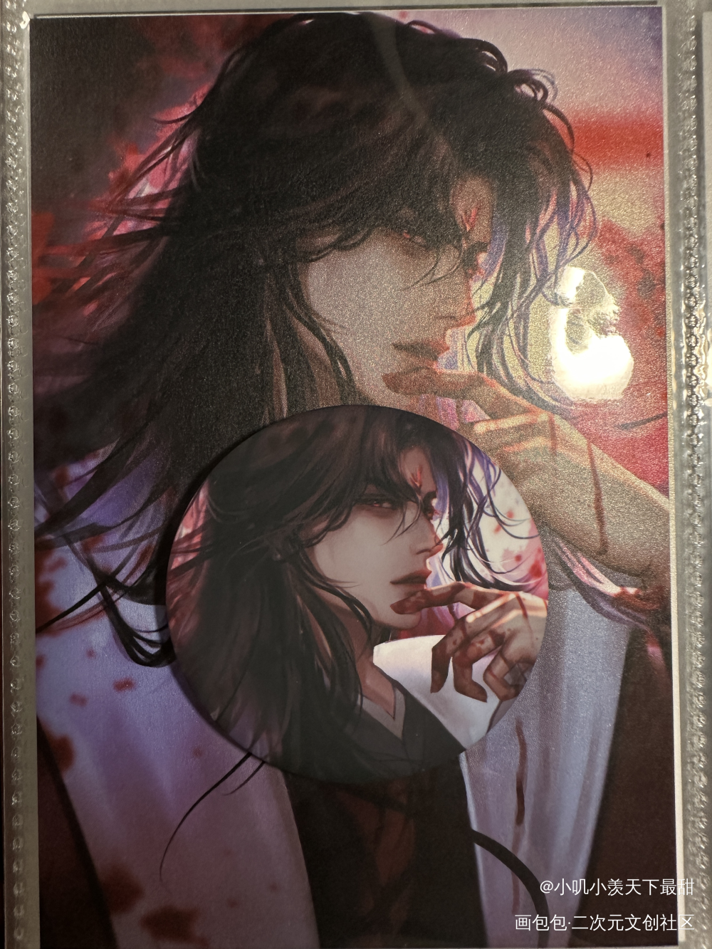 ❤️_人渣反派自救系统天官赐福魔道祖师授权返图洛冰河·人渣反派自救系统沈清秋·人渣反派自救系统绘画作品