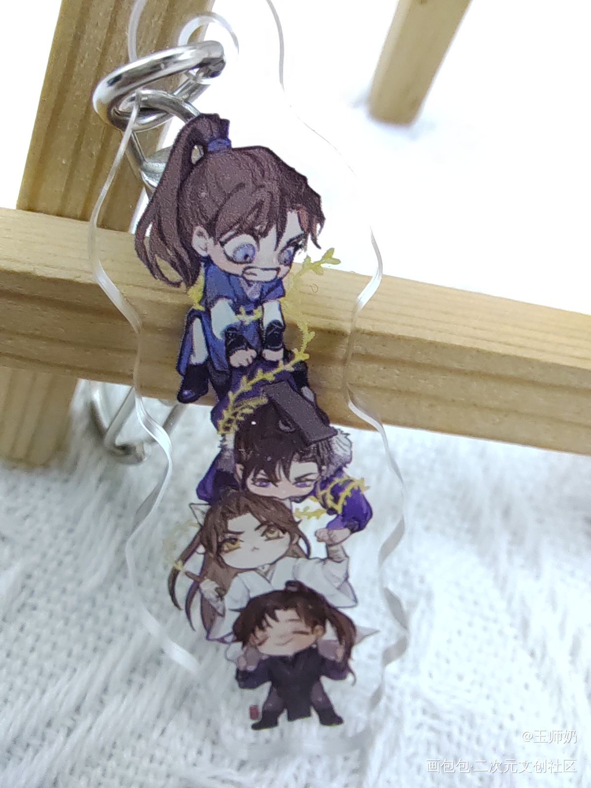 _二哈和他的白猫师尊授权返图燃晚墨燃·二哈和他的白猫师尊楚晚宁·二哈和他的白猫师尊Q版绘画作品