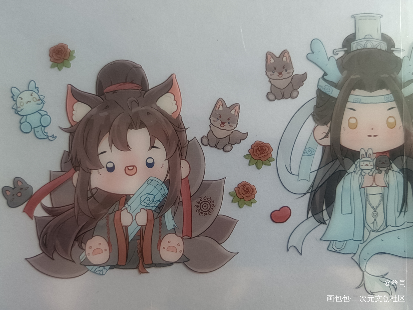 _魔道祖师无料返图绘画作品