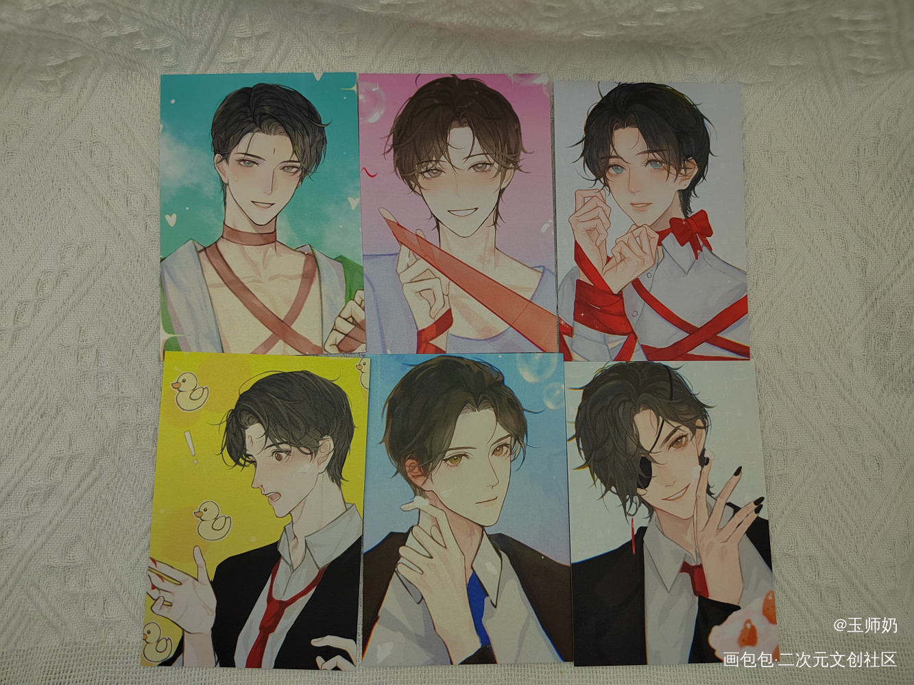 _人渣反派自救系统授权返图冰秋花怜忘羡洛冰河·人渣反派自救系统绘画作品