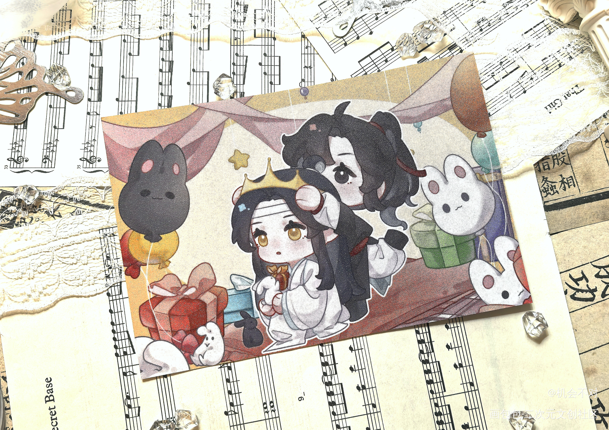 _魔道祖师无料返图蓝忘机·魔道祖师魏无羡·魔道祖师绘画作品