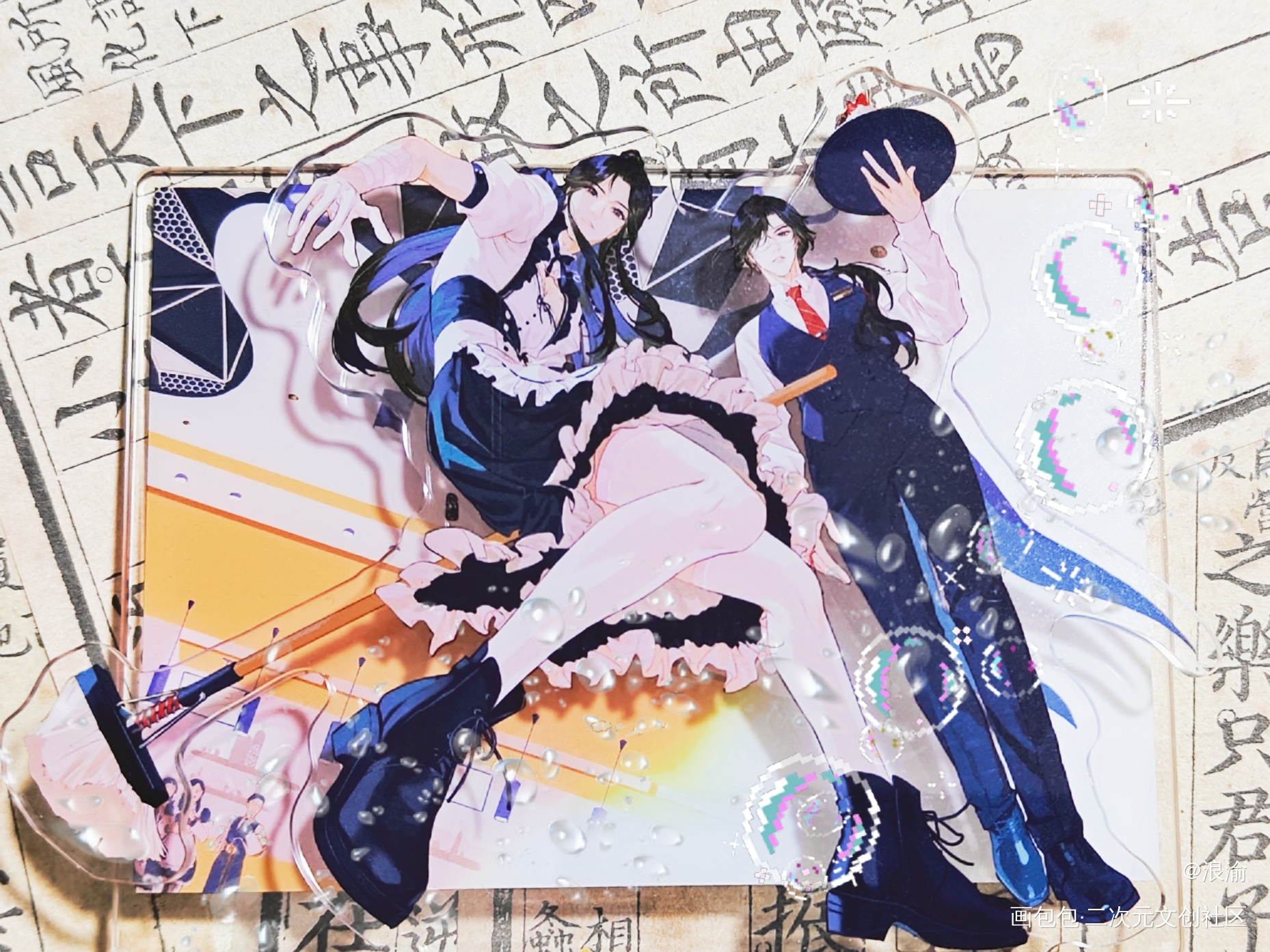 花怜_天官赐福花怜绘画作品