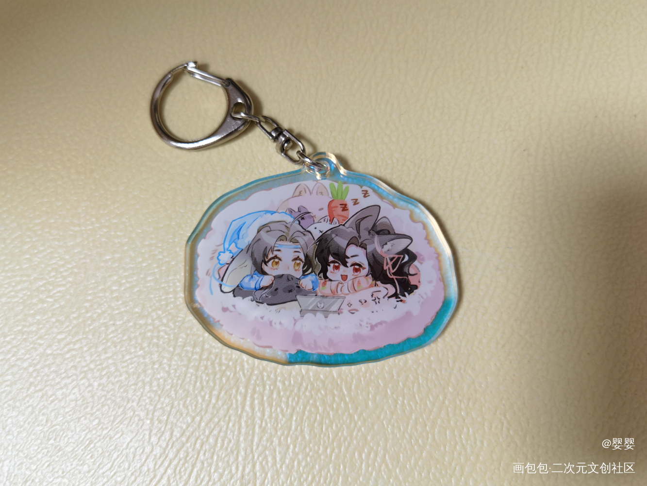 萌萌哒兔叽兔羡_魔道祖师无料返图蓝忘机·魔道祖师魏无羡·魔道祖师绘画作品