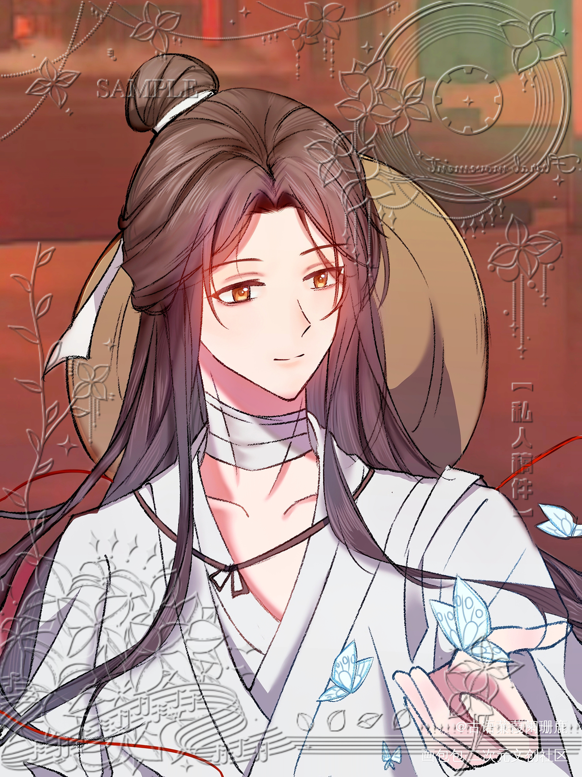 怜(●°u°●)​ 」_天官赐福花城·天官赐福谢怜·天官赐福绘画作品