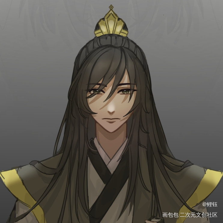 “天下为局 苍生为棋 一子落下 全盘皆愚_魔道祖师聂怀桑摸鱼绘画绘画作品