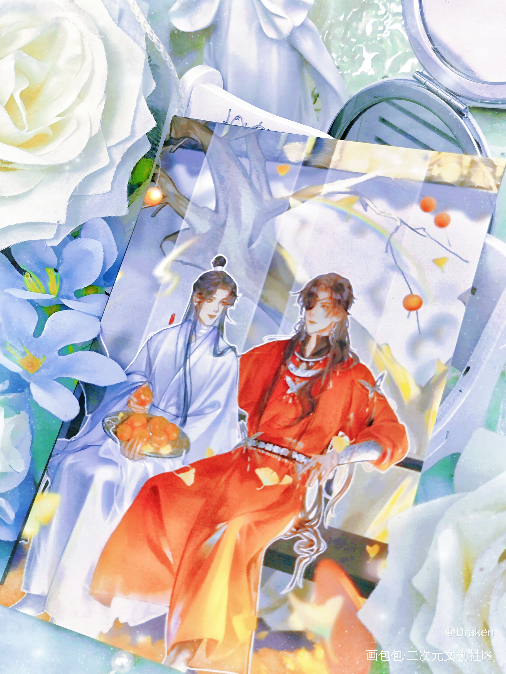谢谢_人渣反派自救系统无料返图绘画作品