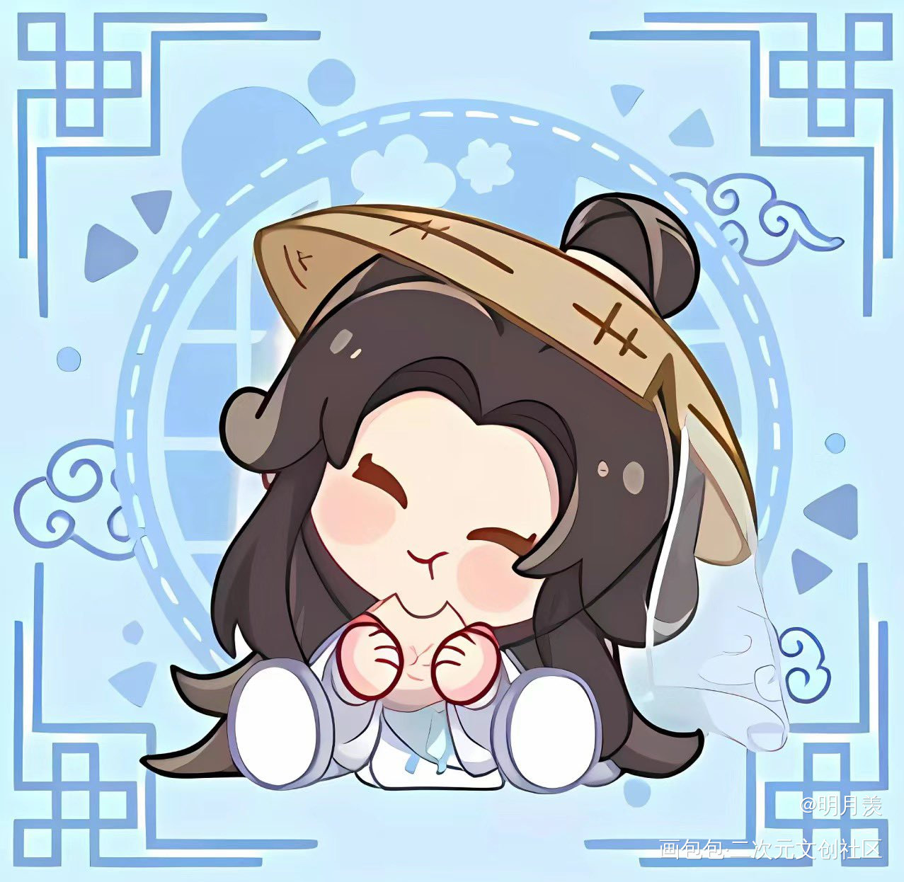 _人渣反派自救系统天官赐福魔道祖师花城·天官赐福谢怜·天官赐福洛冰河·人渣反派自救系统沈清秋·人渣反派自救系统蓝忘机·魔道祖师魏无羡·魔道祖师绘画作品