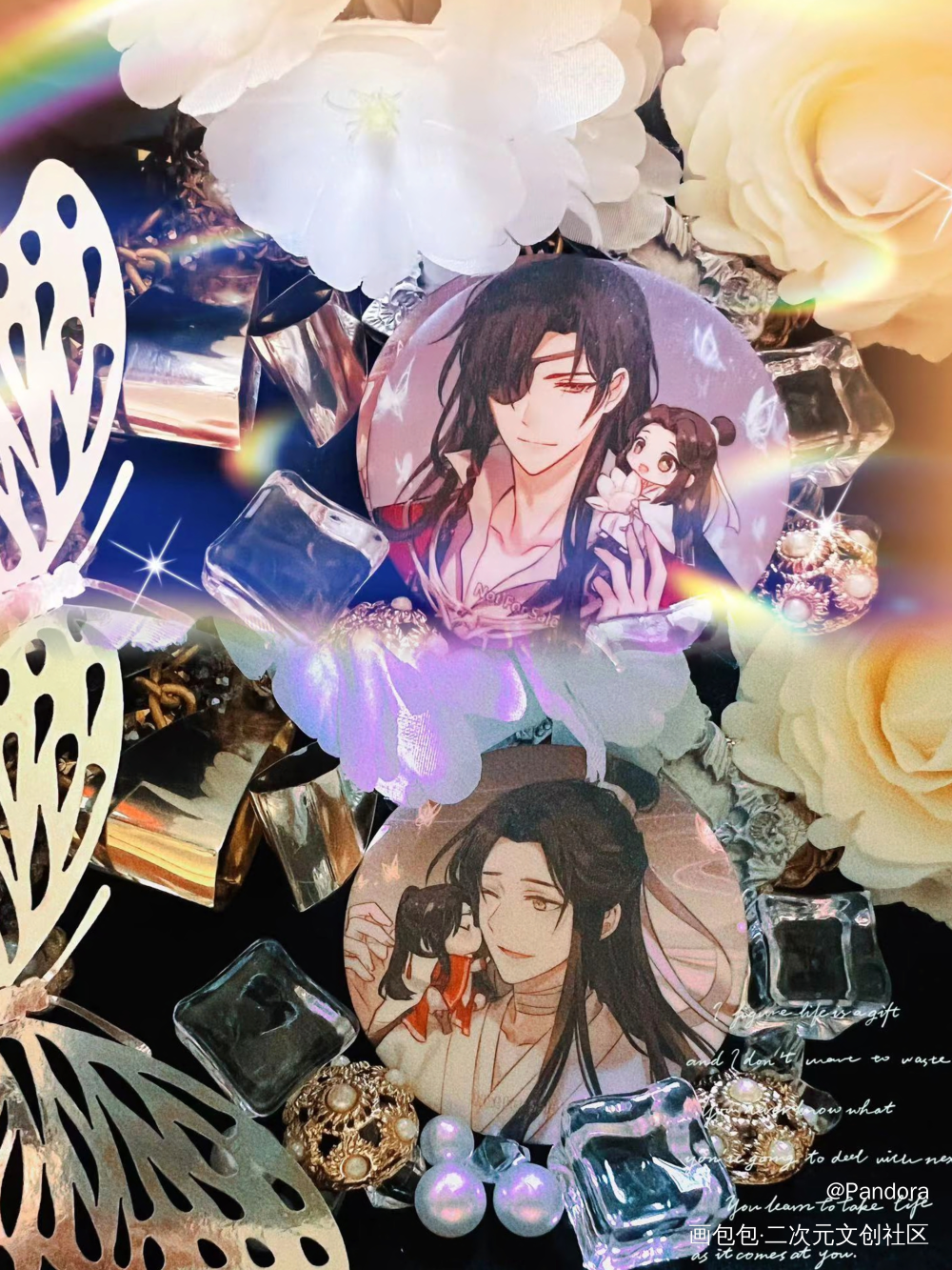 _天官赐福花城·天官赐福谢怜·天官赐福绘画作品