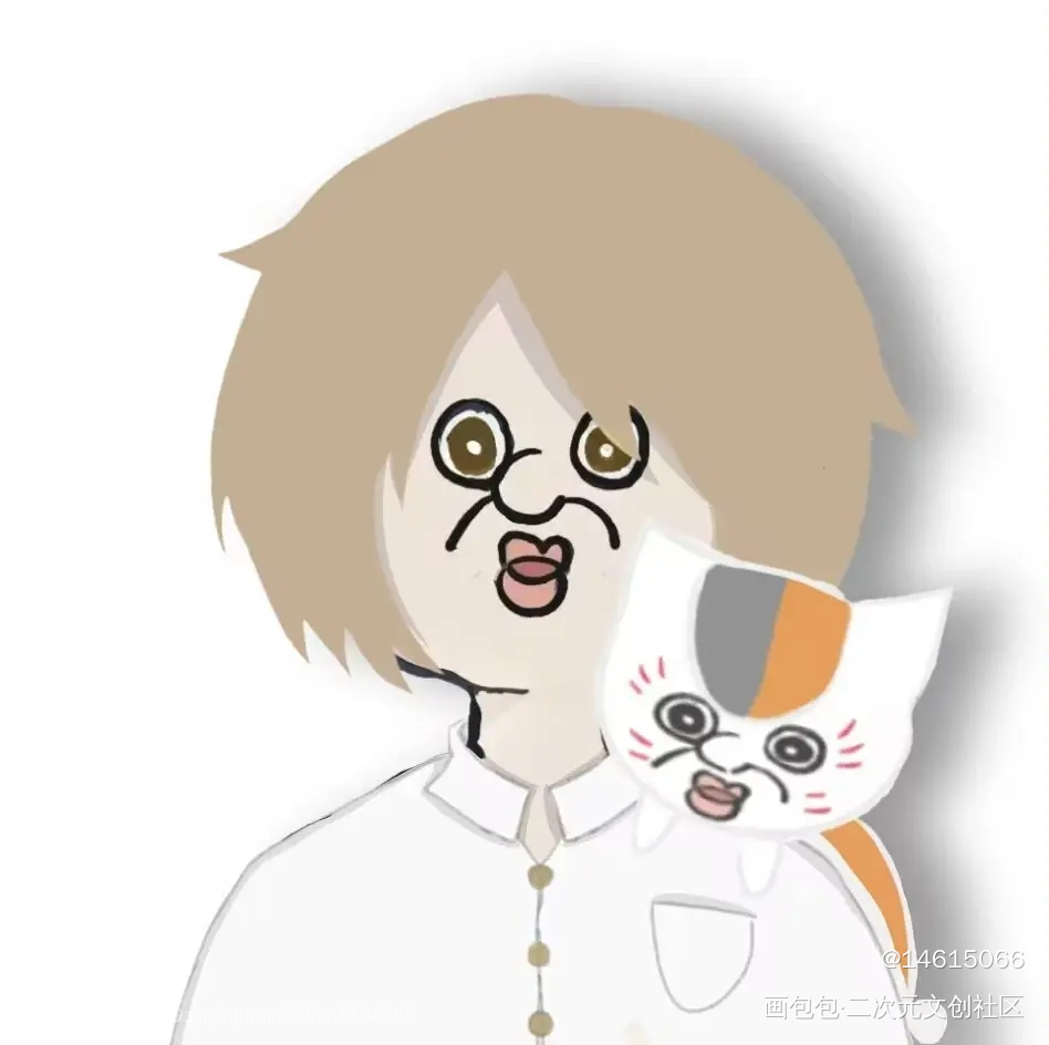 _夏目友人帐绘画作品