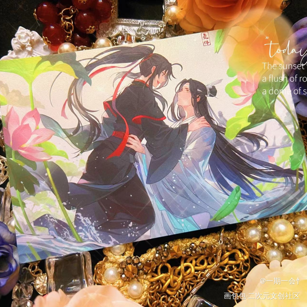 _魔道祖师蓝忘机·魔道祖师魏无羡·魔道祖师绘画作品