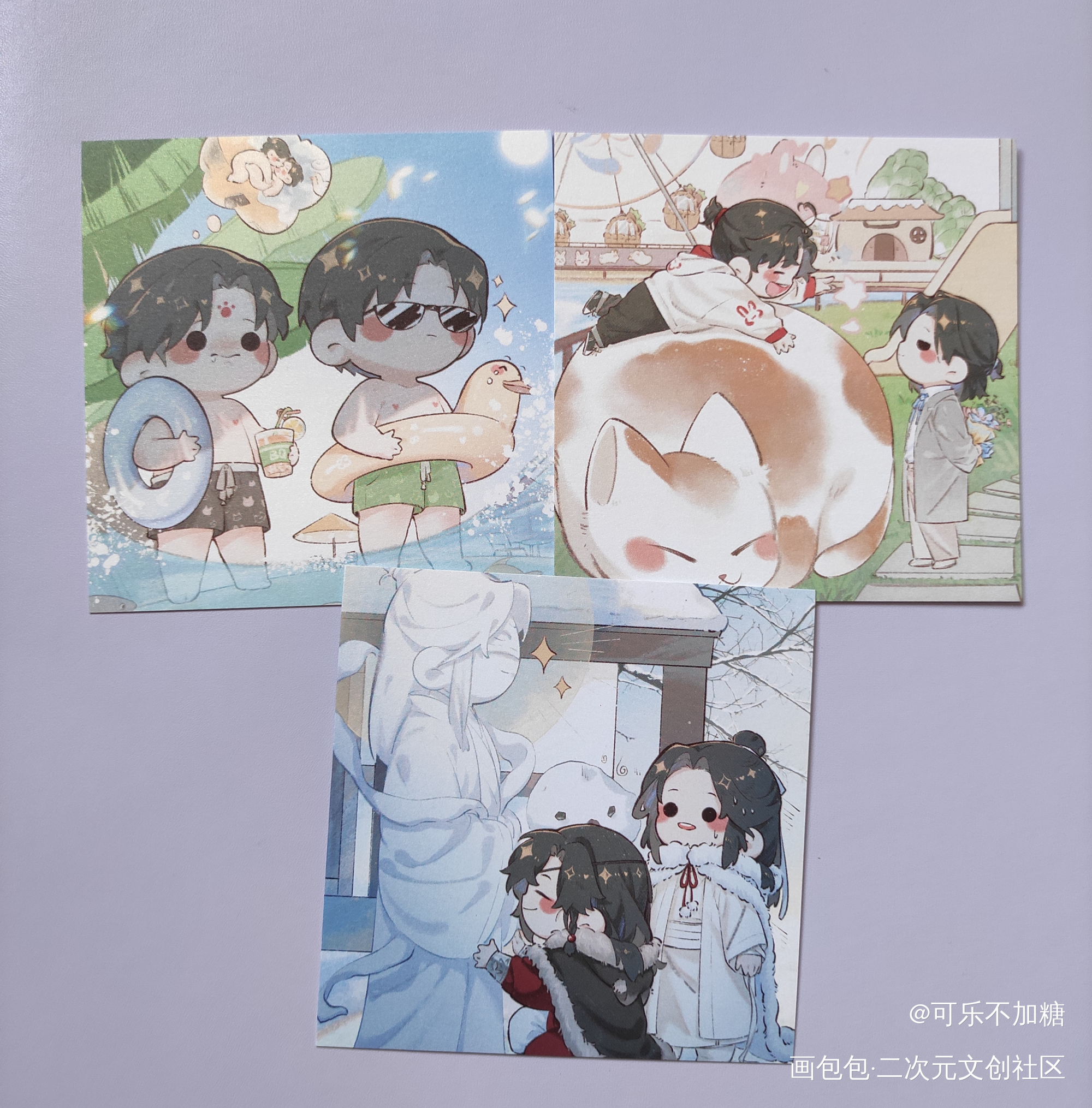 _人渣反派自救系统天官赐福魔道祖师无料返图绘画作品