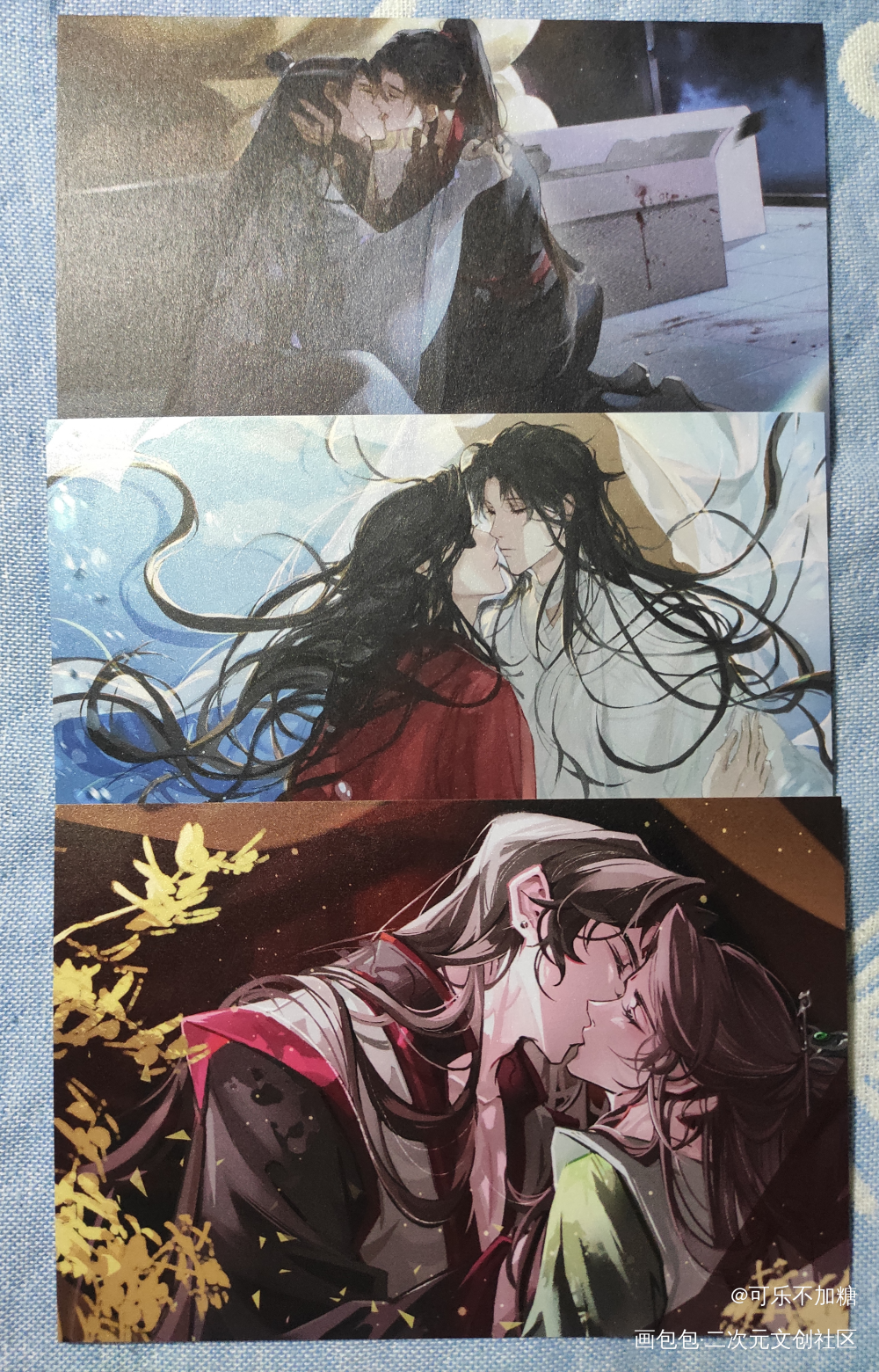 kiss kiss_人渣反派自救系统天官赐福魔道祖师无料返图绘画作品