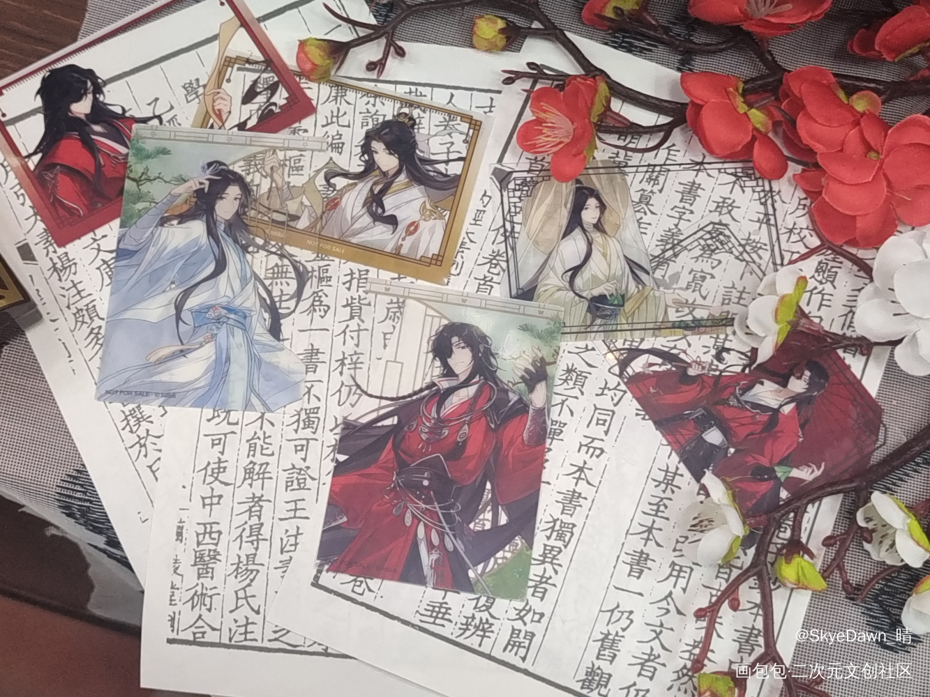次元波板糖满赠透卡_花城·天官赐福谢怜·天官赐福洛冰河·人渣反派自救系统沈清秋·人渣反派自救系统蓝忘机·魔道祖师绘画作品