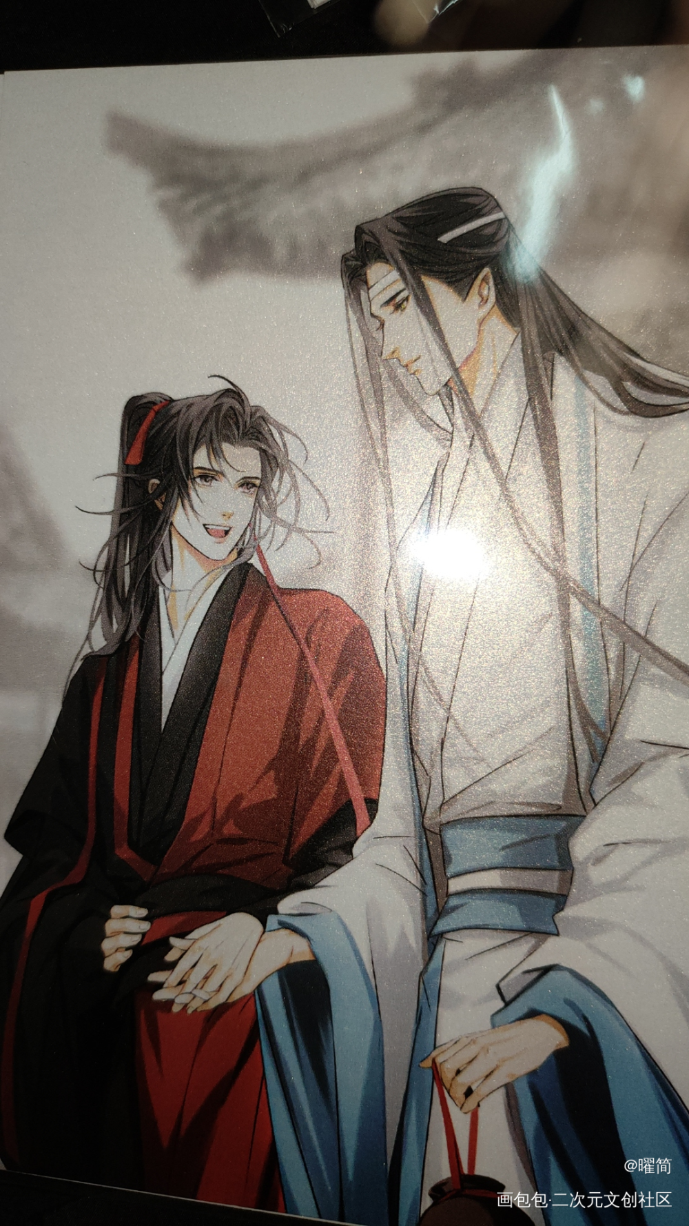 _魔道祖师授权返图忘羡绘画作品