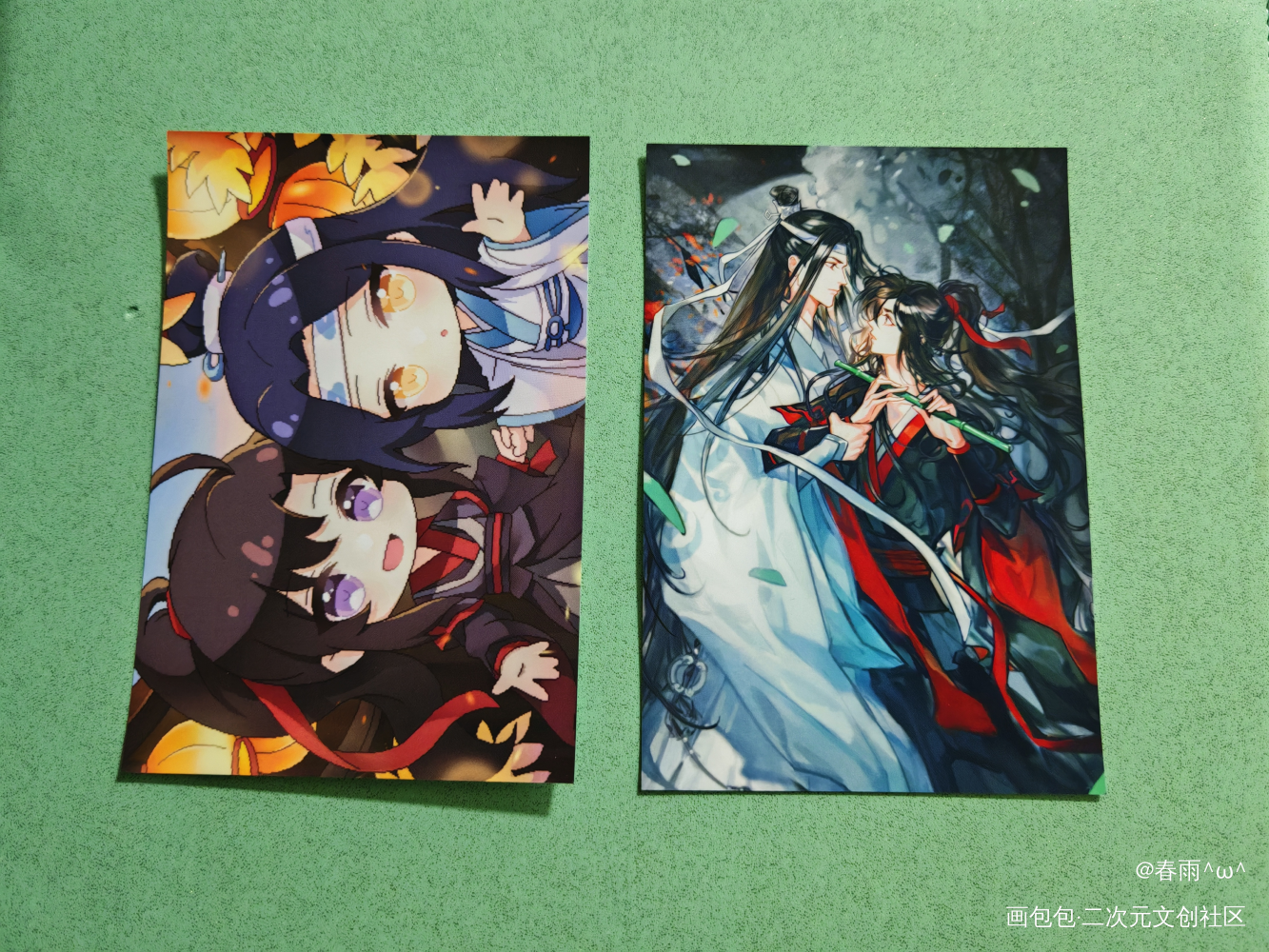 忘羡美美哒😍_天官赐福无料返图魏无羡·魔道祖师蓝忘机绘画作品