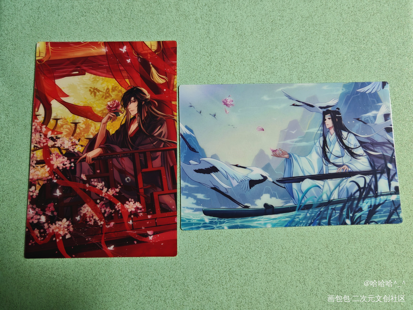 忘羡美美哒♥_魔道祖师无料返图蓝忘机·魔道祖师魏无羡·魔道祖师绘画作品