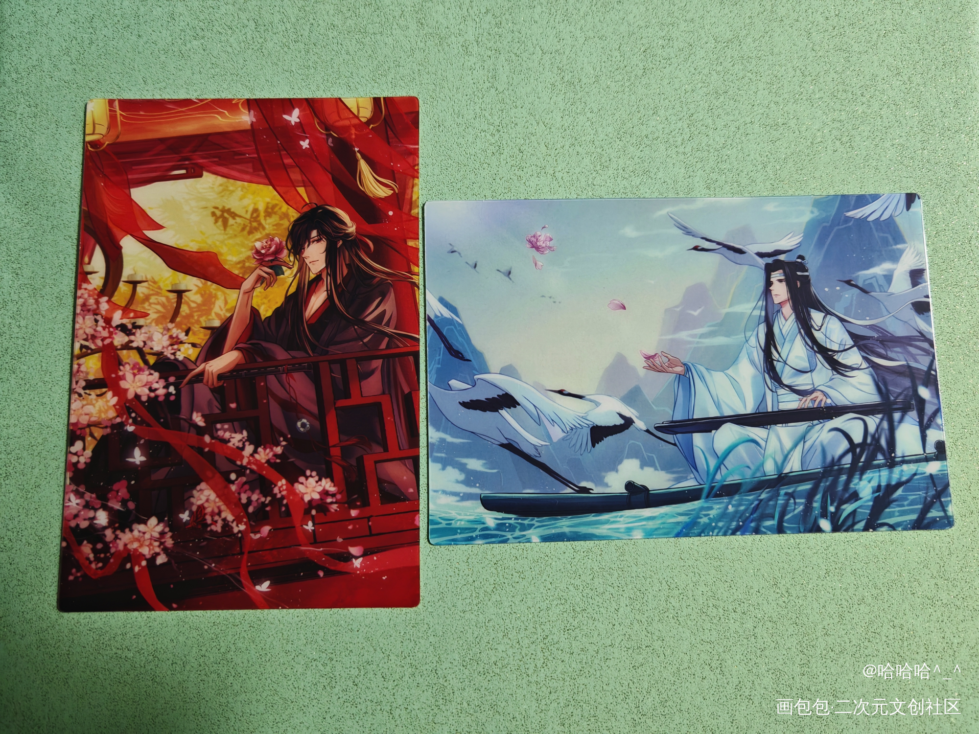 忘羡美美哒♥_魔道祖师无料返图蓝忘机·魔道祖师魏无羡·魔道祖师绘画作品