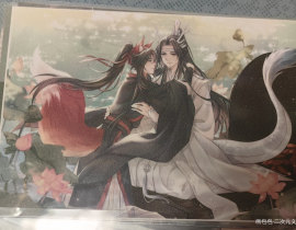 忘羡明信片_绘画作品