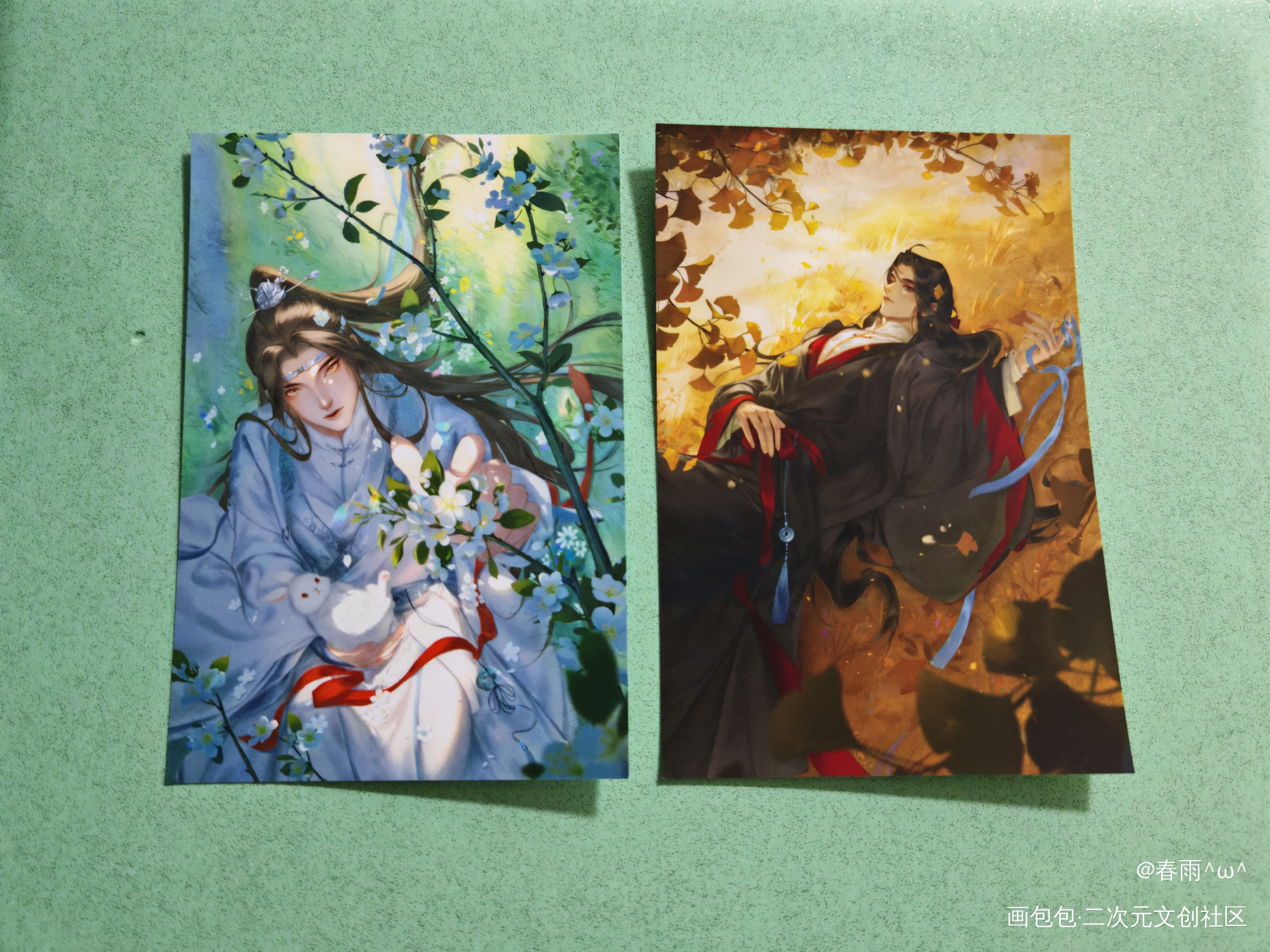 美美哒♥_魔道祖师无料返图蓝忘机·魔道祖师魏无羡·魔道祖师绘画作品