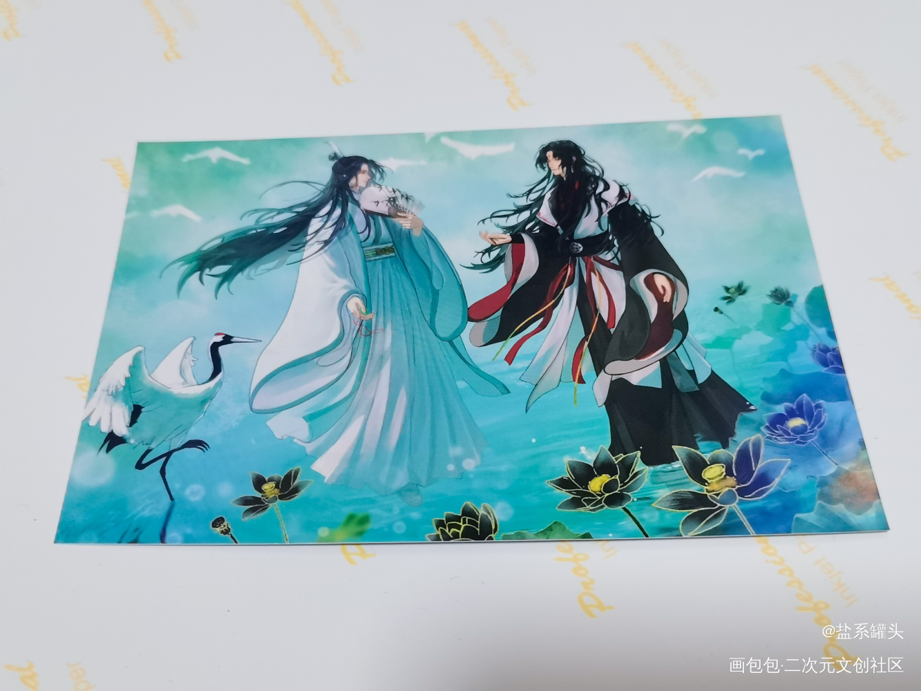 _人渣反派自救系统授权返图洛冰河·人渣反派自救系统沈清秋·人渣反派自救系统绘画作品