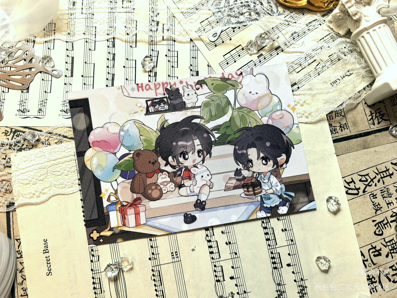 _魔道祖师蓝忘机·魔道祖师魏无羡·魔道祖师绘画作品