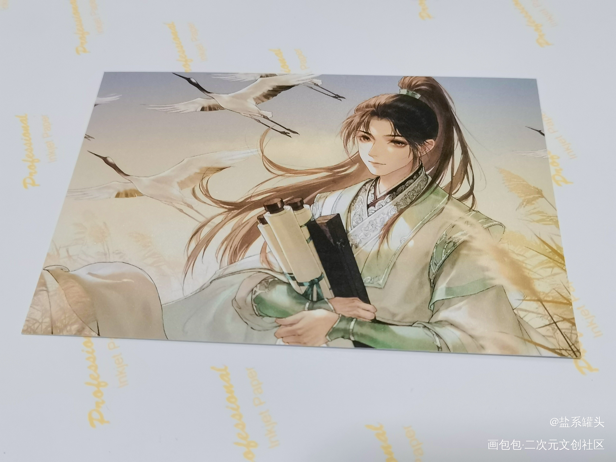 _人渣反派自救系统授权返图洛冰河·人渣反派自救系统绘画作品