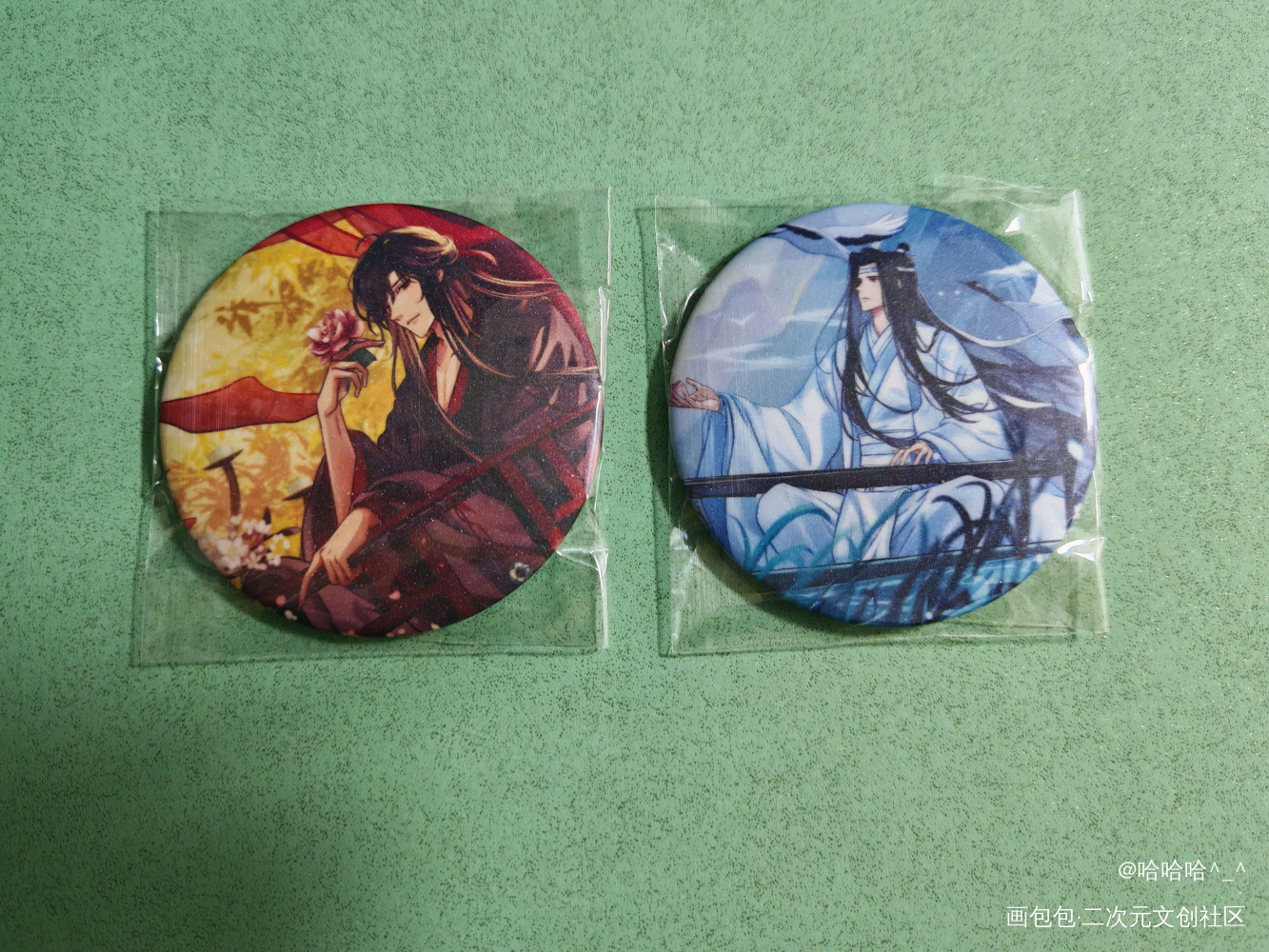 ♡(*´∀｀*)人(*´∀｀*)♡_魔道祖师无料返图蓝忘机·魔道祖师魏无羡·魔道祖师绘画作品
