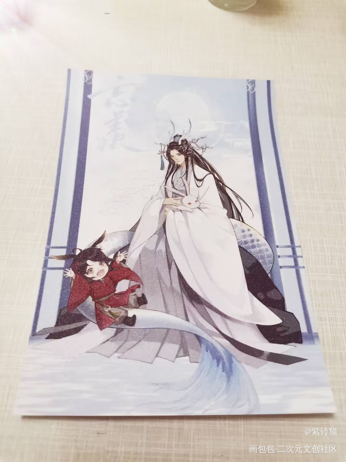 _魔道祖师谷美分享无料返图蓝忘机·魔道祖师魏无羡·魔道祖师绘画作品