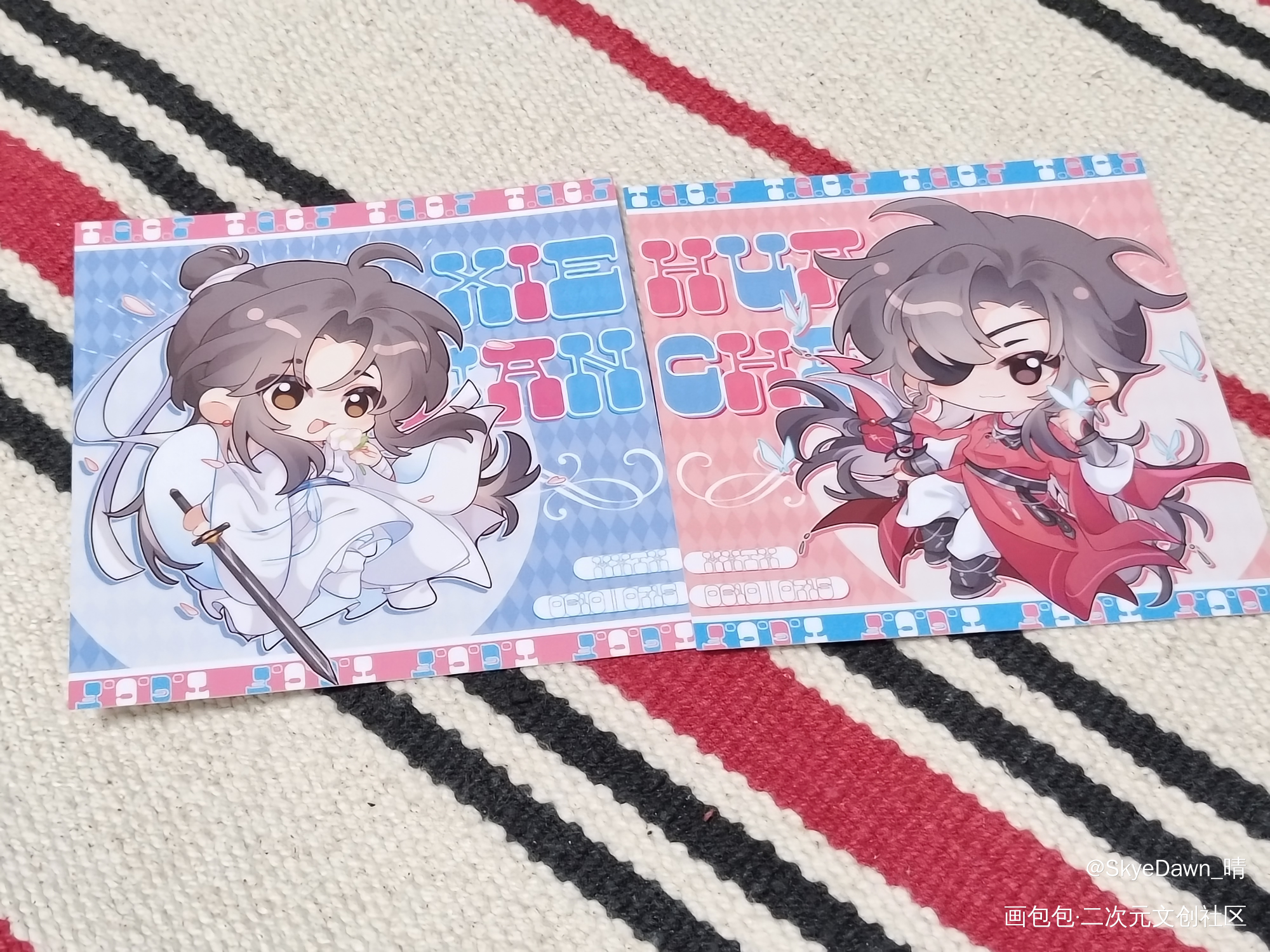 _花城·天官赐福谢怜·天官赐福洛冰河·人渣反派自救系统沈清秋·人渣反派自救系统蓝忘机·魔道祖师绘画作品