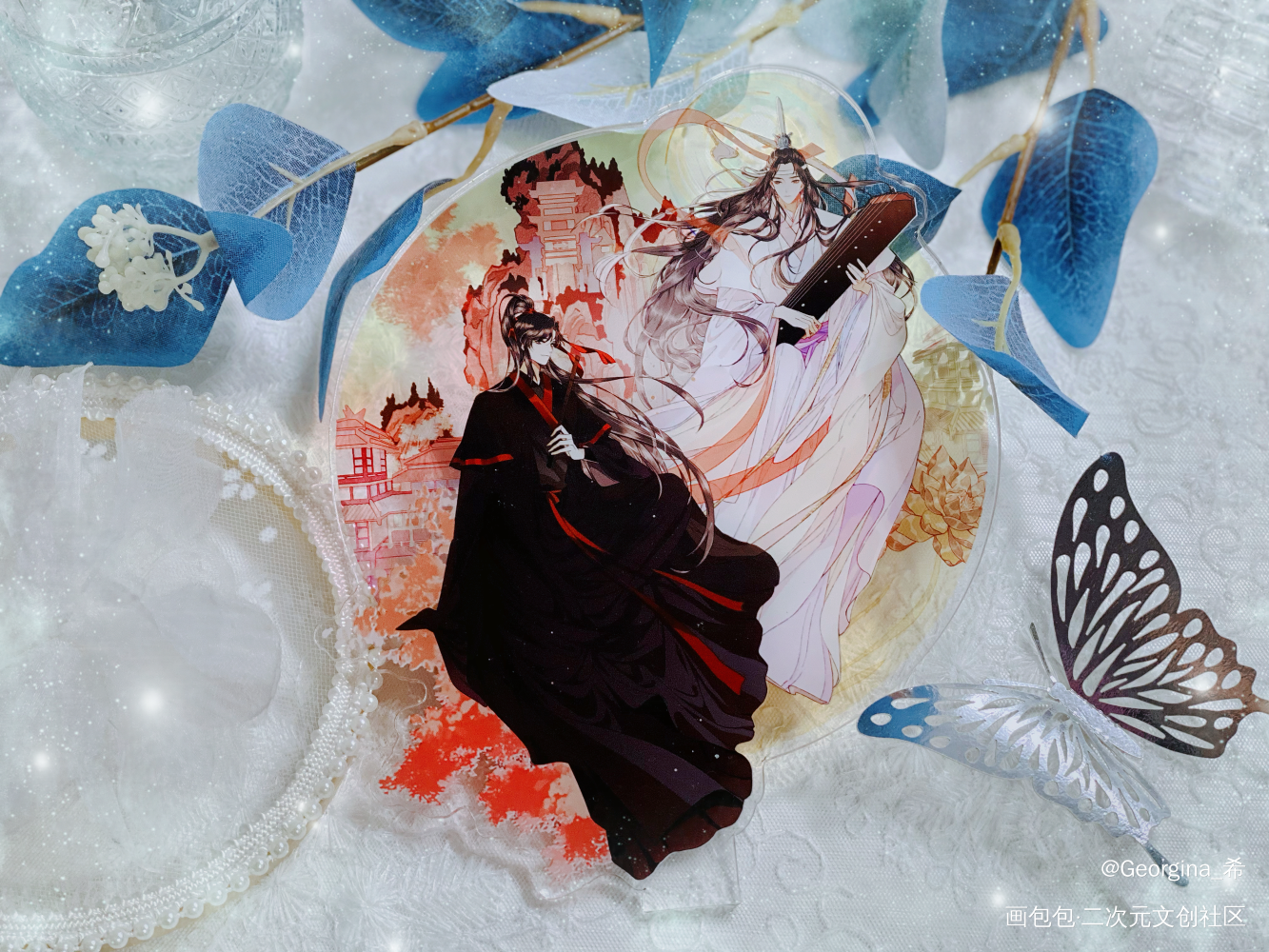 _魔道祖师蓝忘机·魔道祖师魏无羡·魔道祖师绘画作品