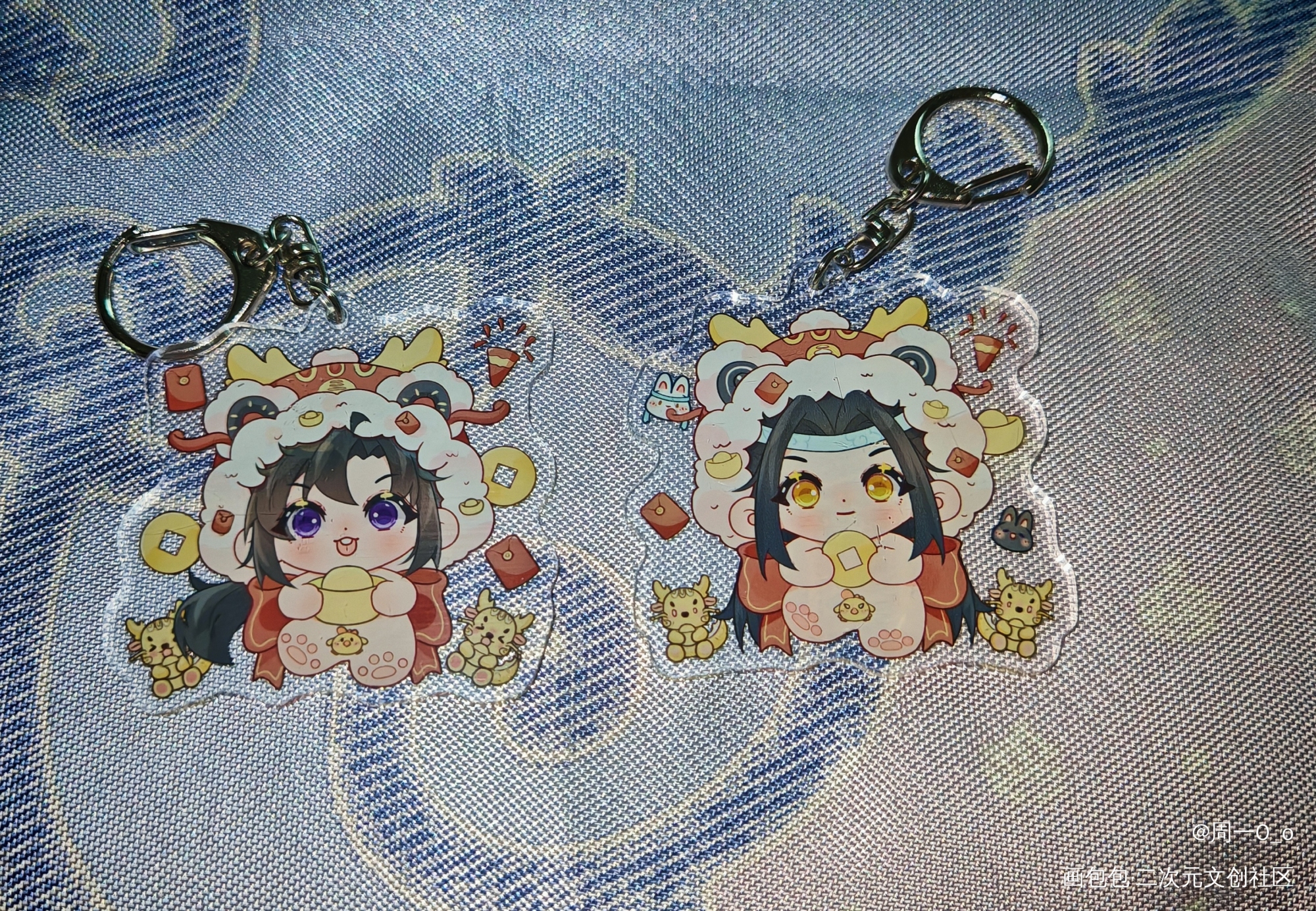 忘羡萌萌哒～_魔道祖师无料返图蓝忘机·魔道祖师魏无羡·魔道祖师绘画作品