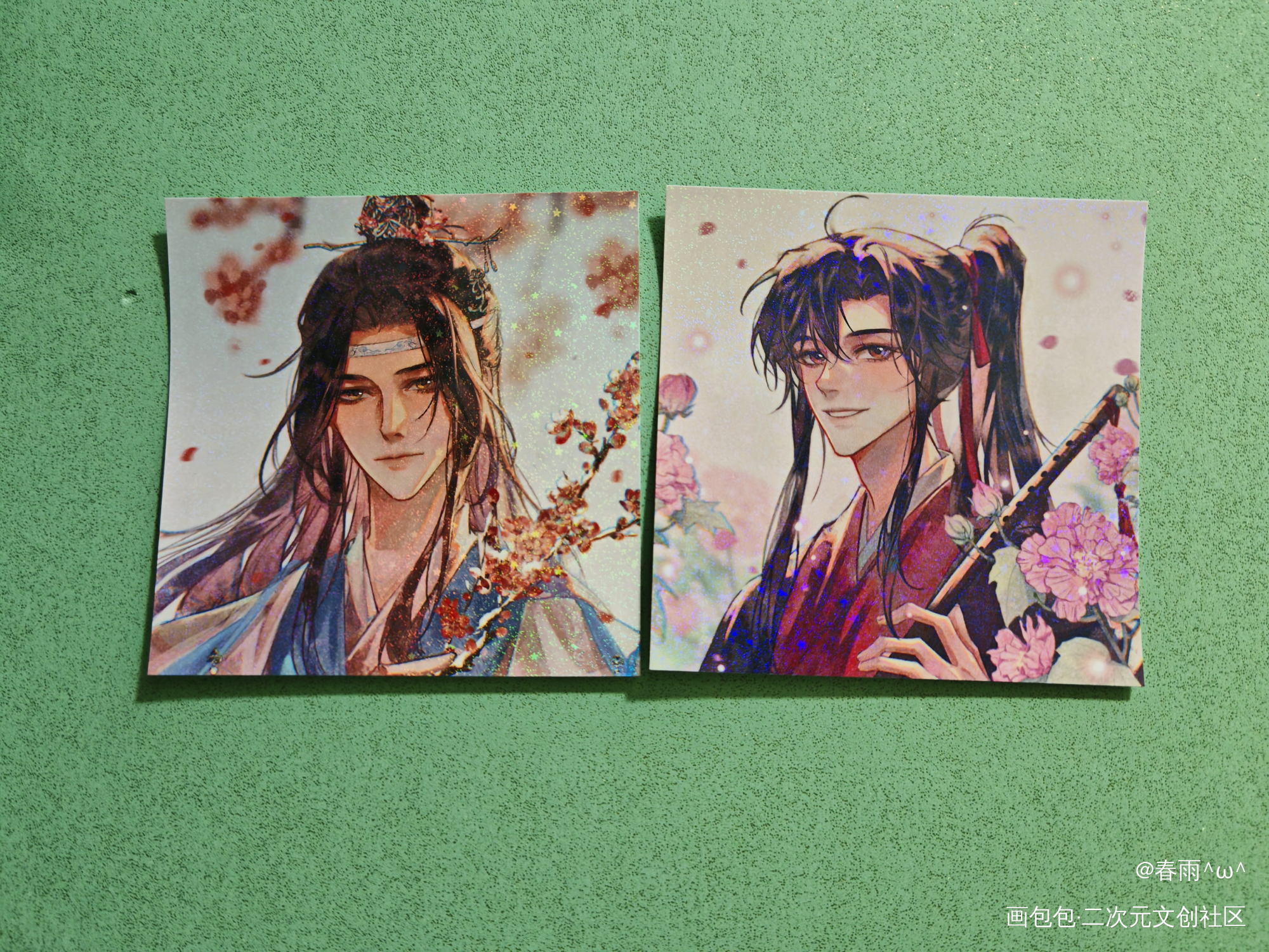忘羡美美哒！_魔道祖师无料返图蓝忘机·魔道祖师魏无羡·魔道祖师绘画作品