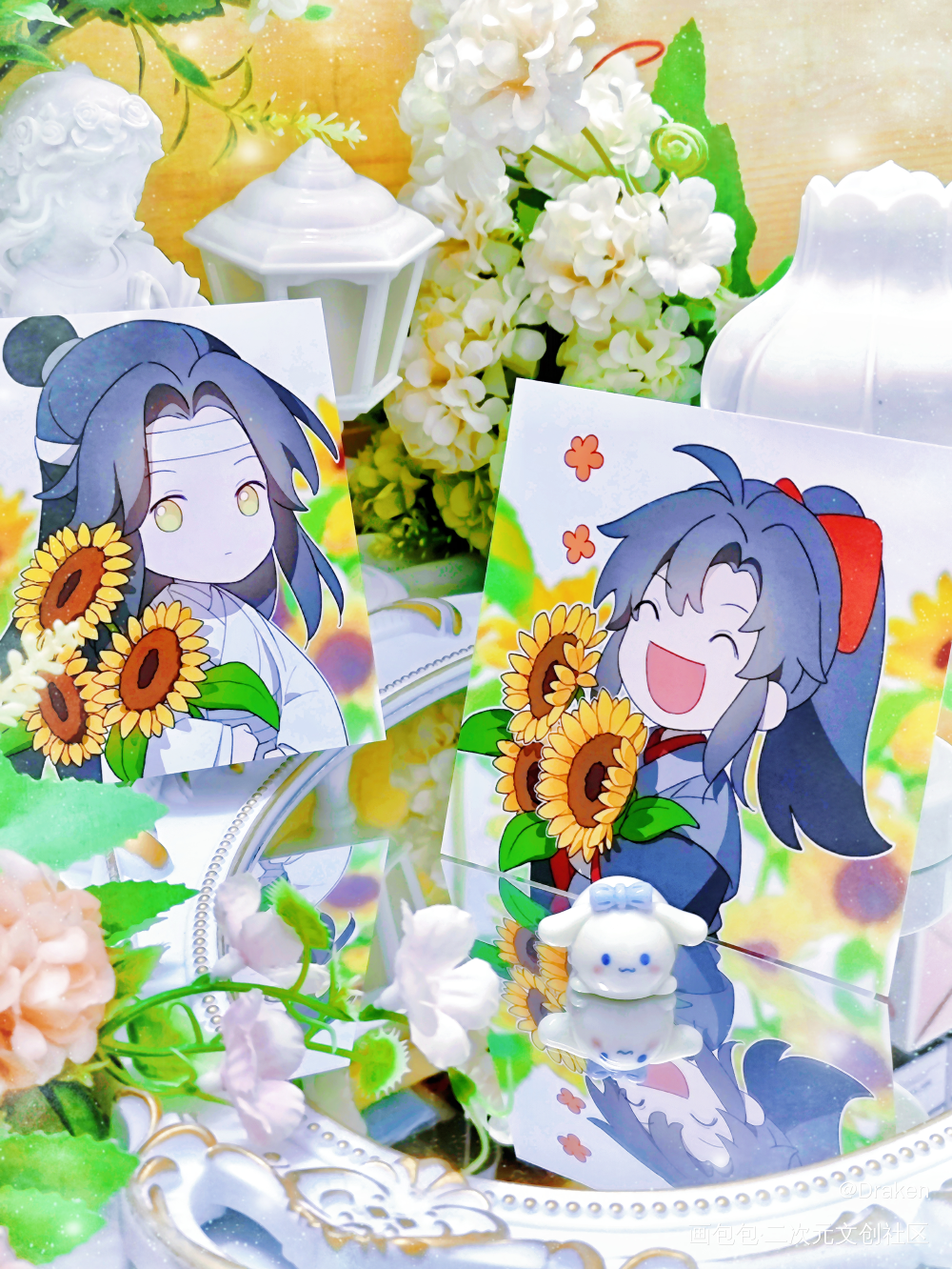 _魔道祖师蓝忘机·魔道祖师魏无羡·魔道祖师绘画作品
