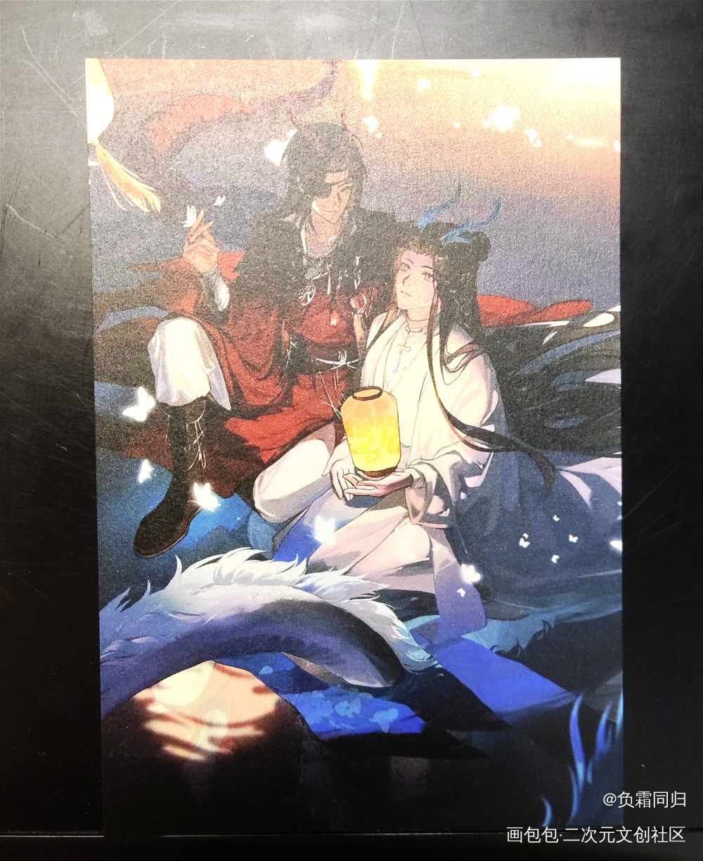 _天官赐福授权返图花城·天官赐福谢怜·天官赐福绘画作品