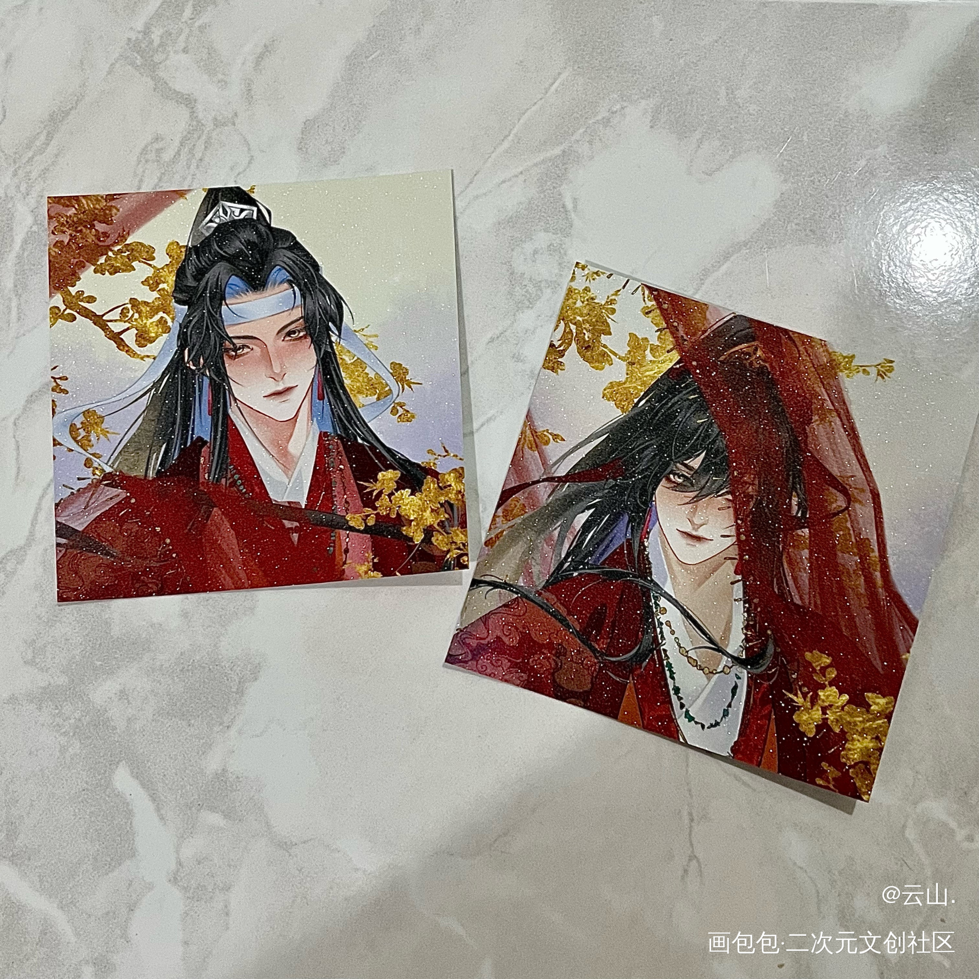 _魔道祖师无料返图周边秀忘羡蓝忘机·魔道祖师魏无羡·魔道祖师绘画作品