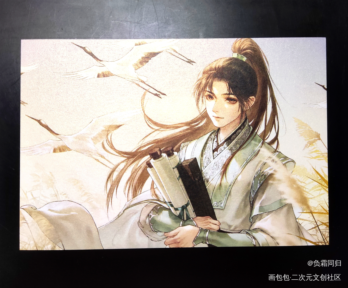 _人渣反派自救系统授权返图洛冰河·人渣反派自救系统绘画作品
