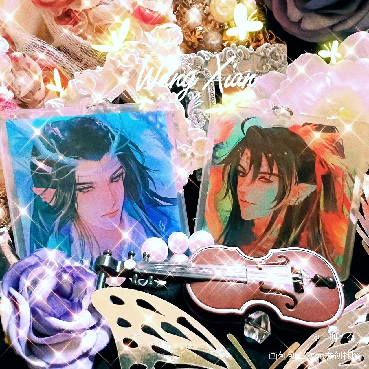 _魔道祖师蓝忘机·魔道祖师魏无羡·魔道祖师绘画作品