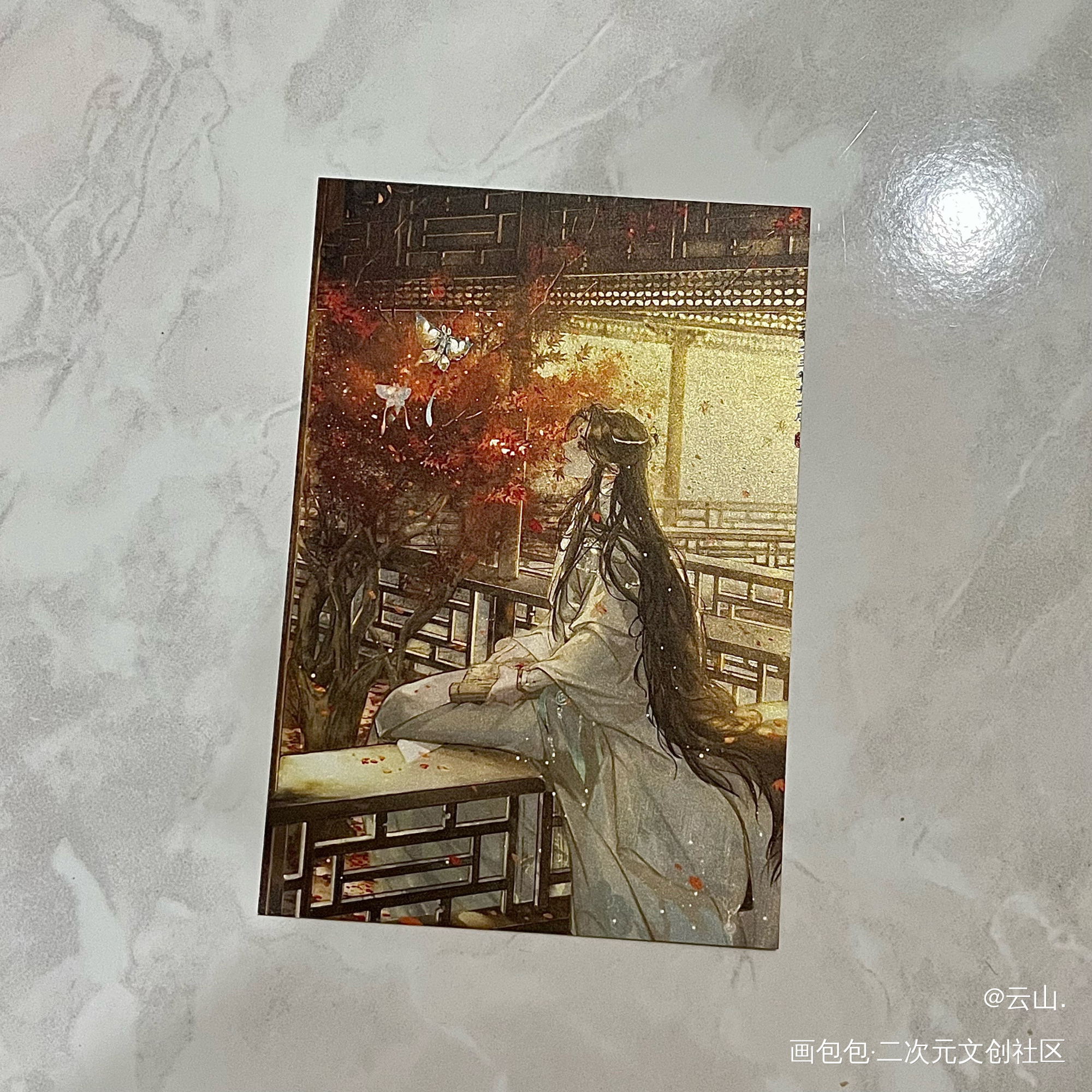 _天官赐福无料返图周边秀花怜花城·天官赐福谢怜·天官赐福绘画作品