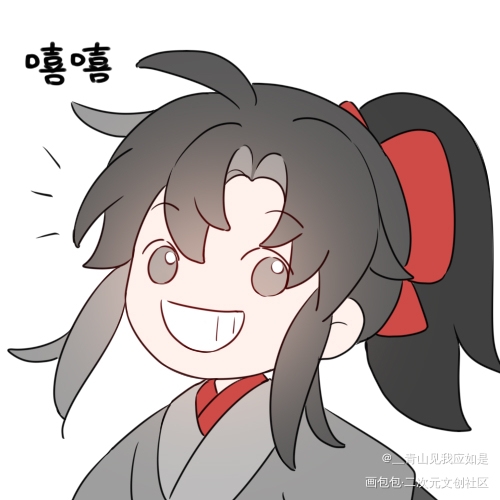 _魔道祖师忘羡绘画作品