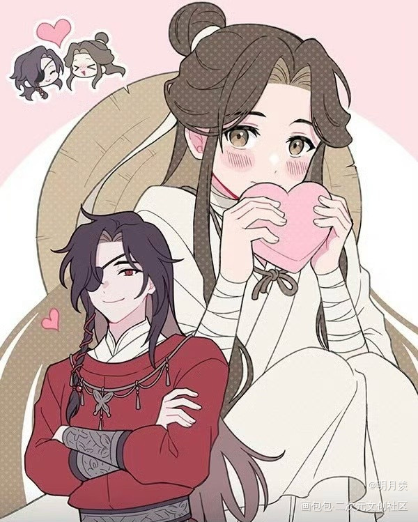 _人渣反派自救系统天官赐福魔道祖师花城·天官赐福谢怜·天官赐福洛冰河·人渣反派自救系统沈清秋·人渣反派自救系统蓝忘机·魔道祖师魏无羡·魔道祖师绘画作品