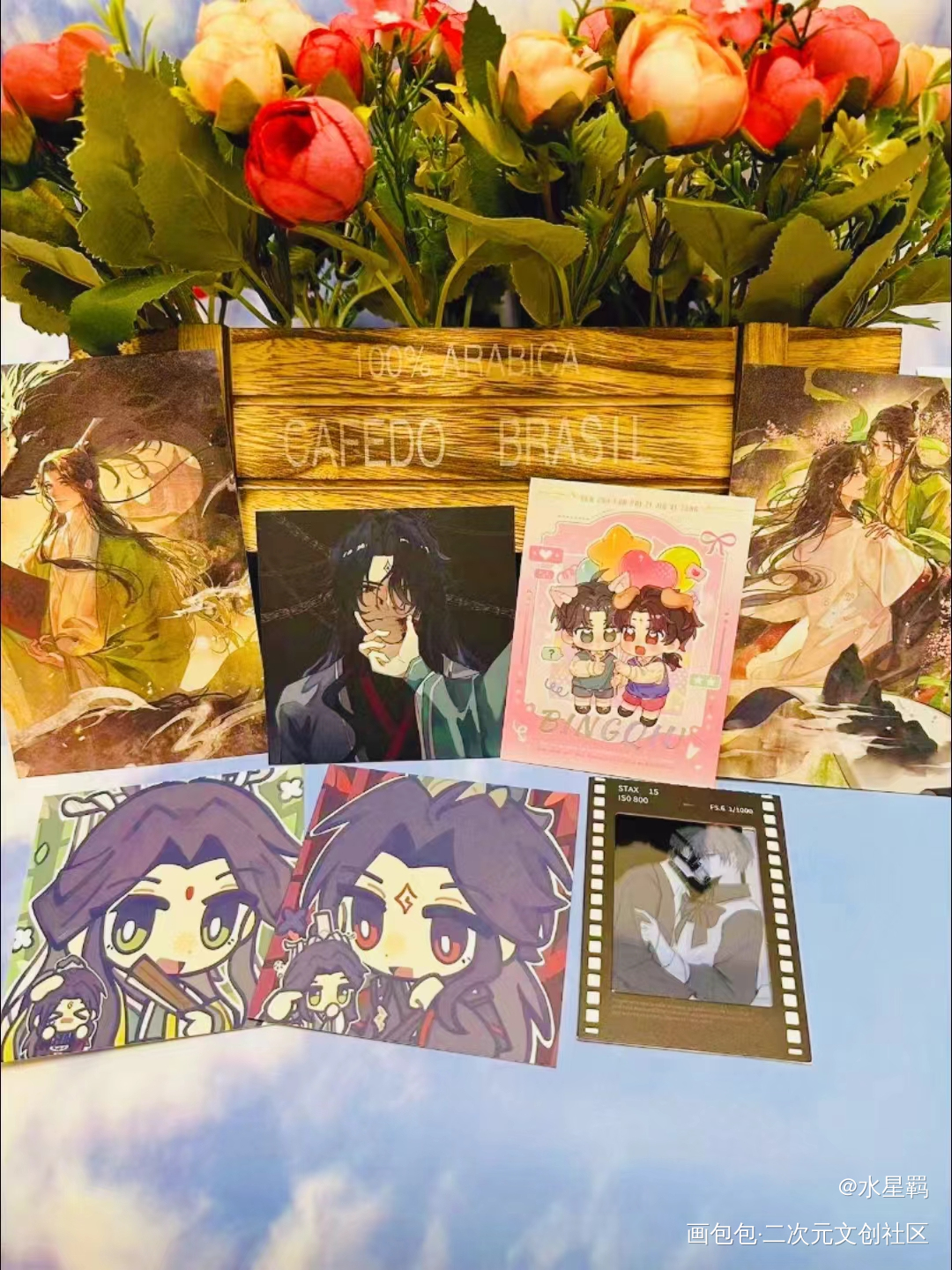 _人渣反派自救系统洛冰河·人渣反派自救系统沈清秋·人渣反派自救系统蓝忘机·魔道祖师魏无羡·魔道祖师绘画作品