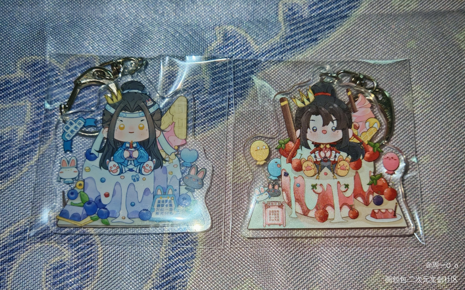忘羡萌萌哒😘_魔道祖师无料返图蓝忘机·魔道祖师魏无羡·魔道祖师绘画作品