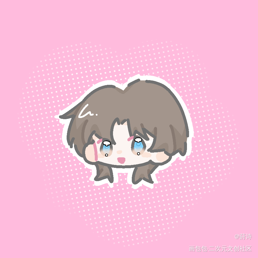 一枚小乔QQ头_LASER乔殊·LASER绘画作品