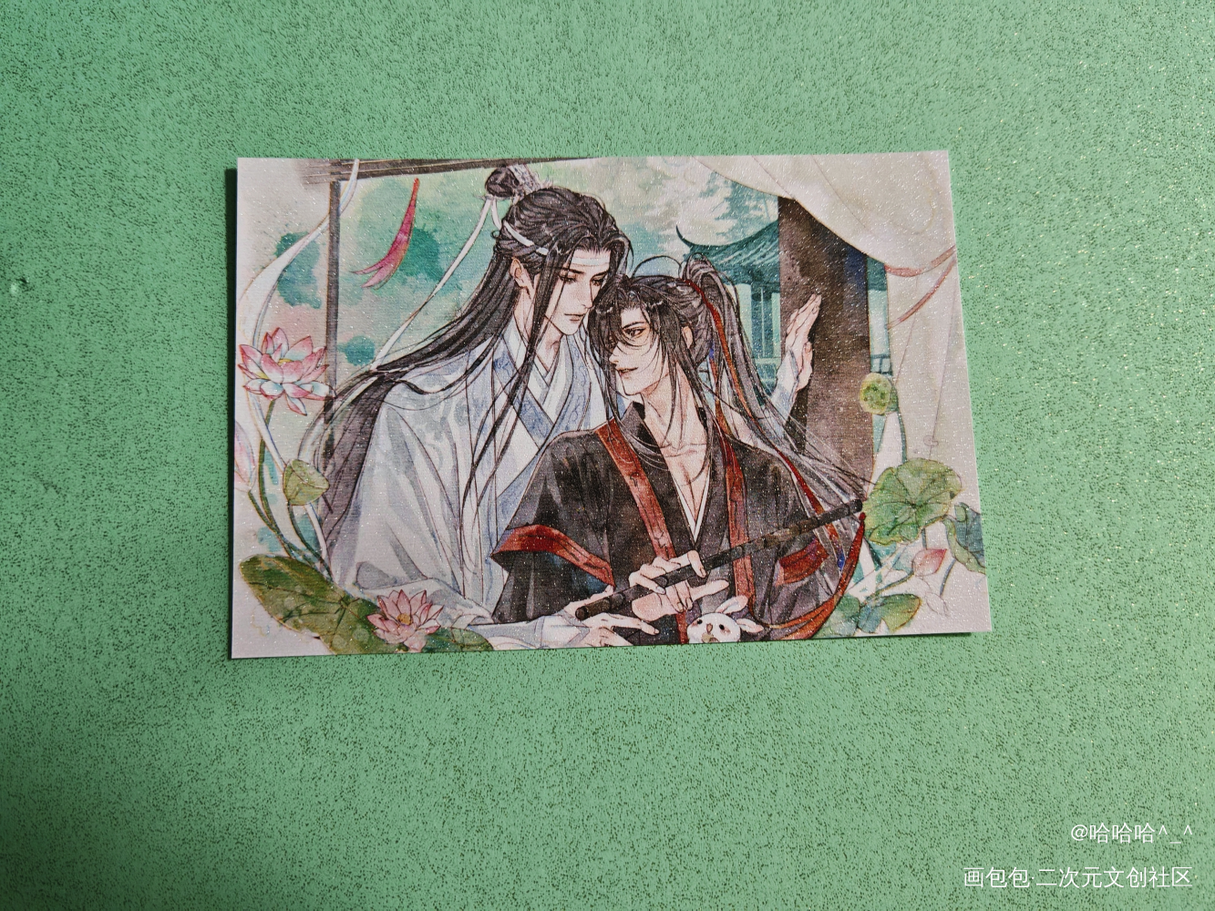 忘羡美美哒！_魔道祖师无料返图蓝忘机·魔道祖师魏无羡·魔道祖师绘画作品